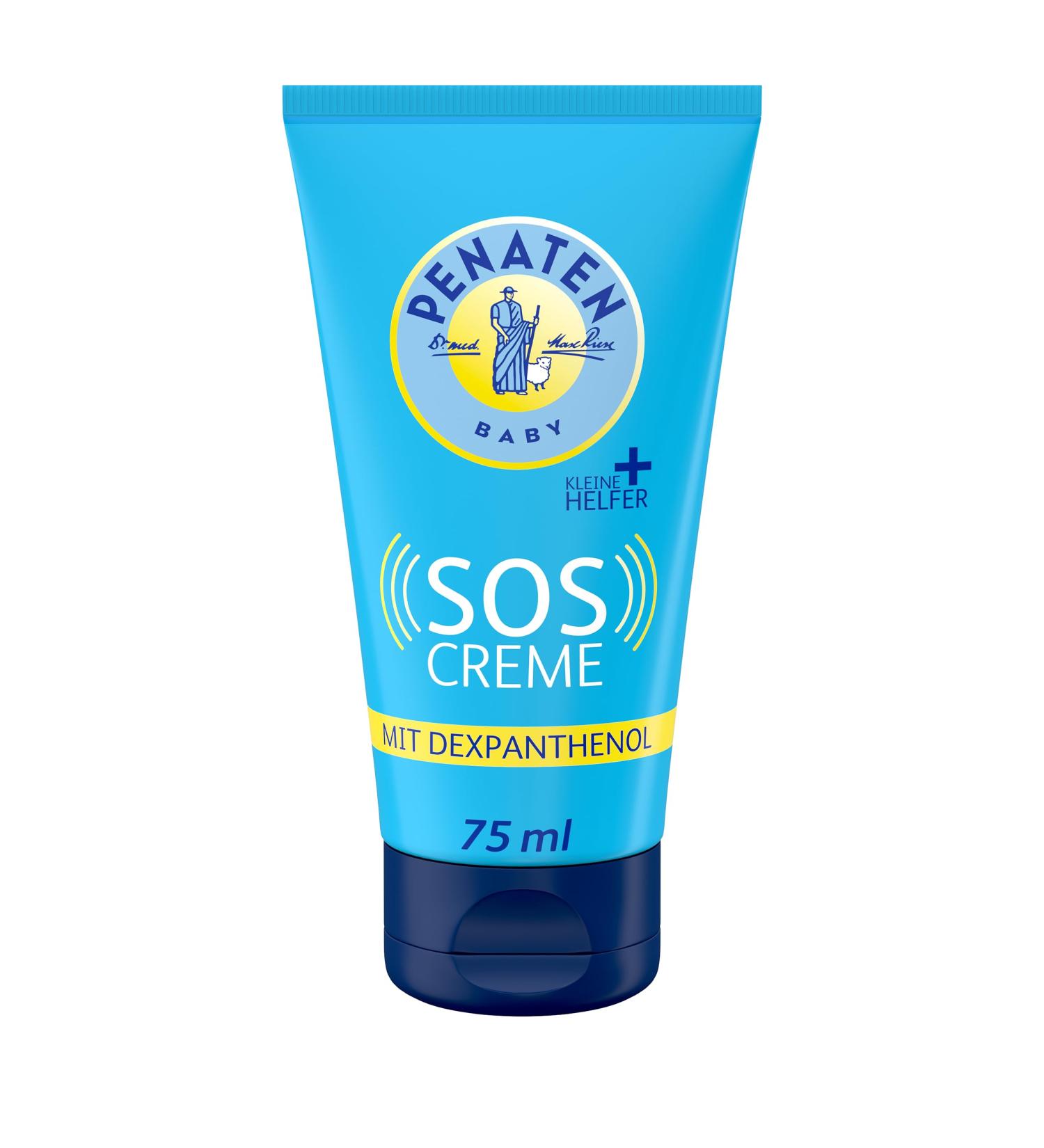 Penaten Baby Care SOS Cream 75ml - Little Helpers with Dex-Panthenol for Redness Relief | International Shipping - Buy Online on GoSupps.com