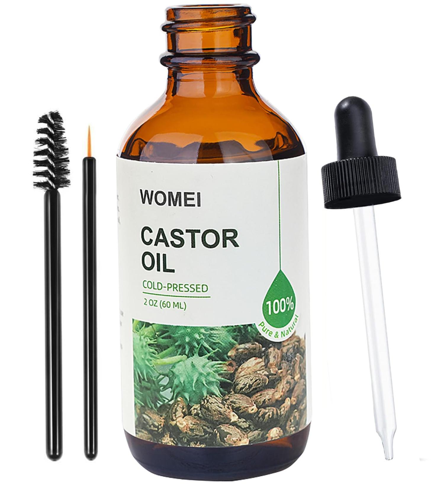 100% Pure Jamaican Black Castor Oil - Cold Pressed Unrefined Hair Growth & Skin Moisturizer 2 oz (60 ml) - Shop Internationally - Buy Online on GoSupps.com