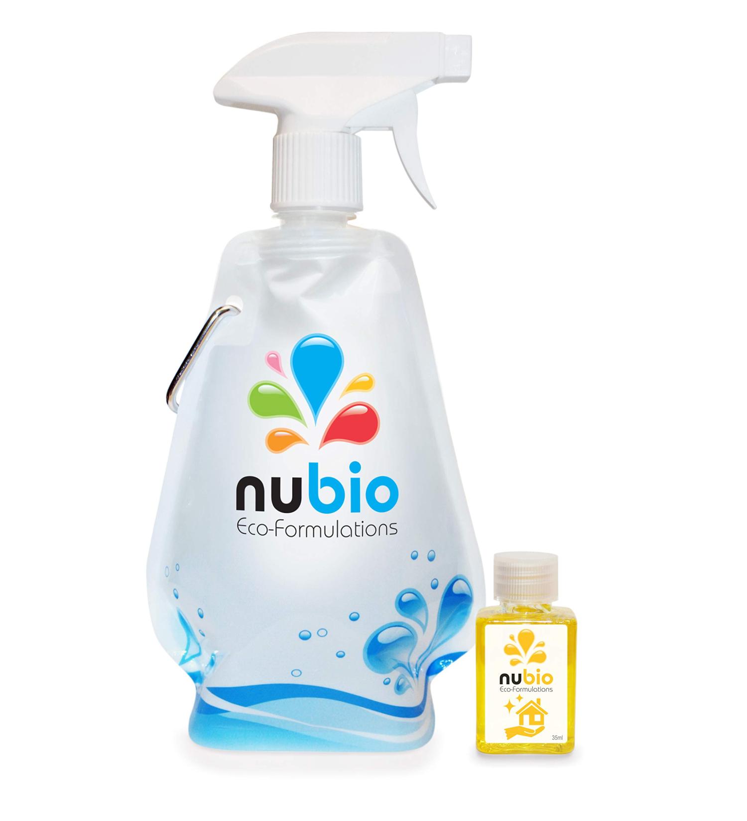 Nubio Super Concentrate All Purpose Cleaner (Makes 7L at $1.71/500ml) Eco-Friendly - Refill Spray Bottle 14 Times! - Buy Online on GoSupps.com