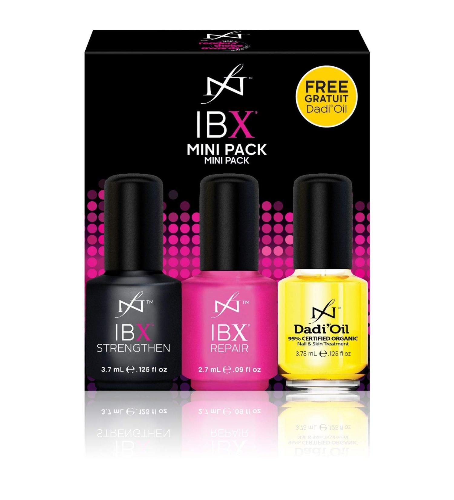 Buy IBX Mini Duo Pack Nail Polish | FREE Dadi Oil | Restore & Protect Your Nails Internationally - Buy Online on GoSupps.com