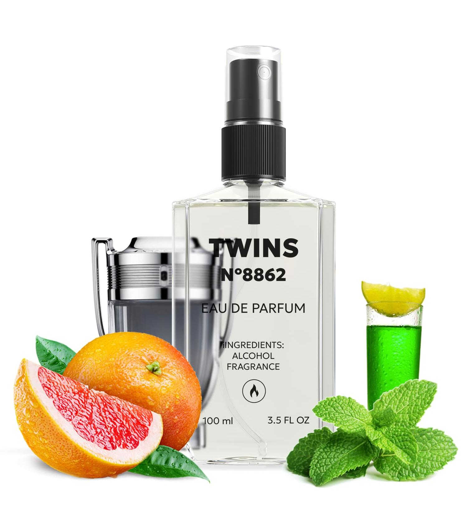 TWINS Impression of Invi Platinum | Perfume for Men Eau de Parfum | No.8862 | 3.4 Fl Oz / 100 ml Paco Rabanne Invictus Platinum Impression - Buy Online on GoSupps.com