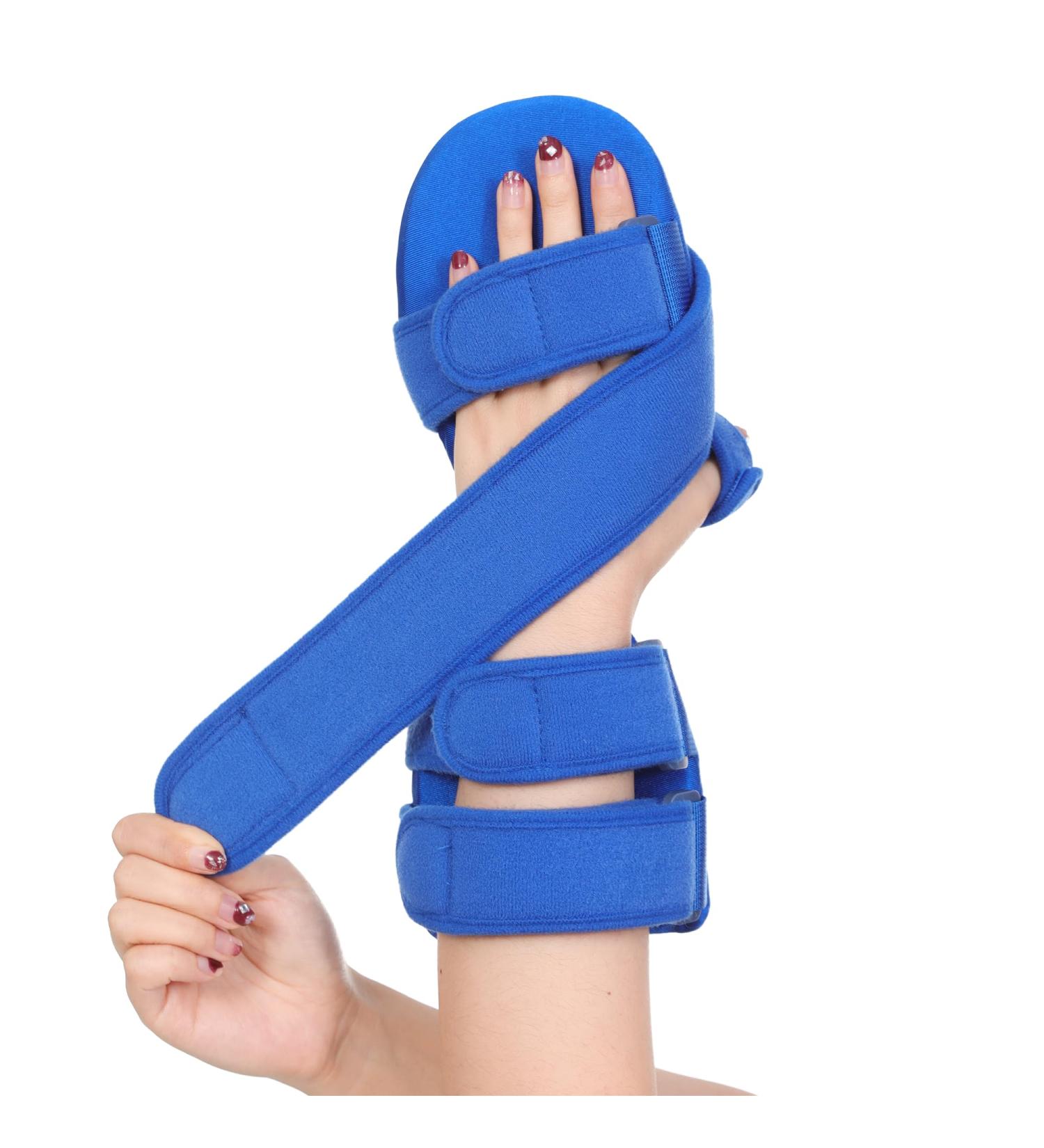 TYYIHUA Resting Hand Splint | Stroke Recovery Hand Brace with Finger Support for Carpal Tunnel Arthritis & Metacarpal Breaks - Left Hand Therapy Equipment - Buy Online on GoSupps.com