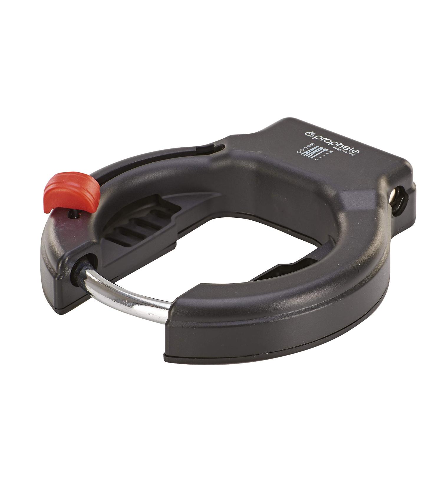 Prophete Frame Lock - ART** Certified Bicycle Lock with 2 Keys | Secure & Durable Black Bike Lock for International Shipping - Buy Online on GoSupps.com