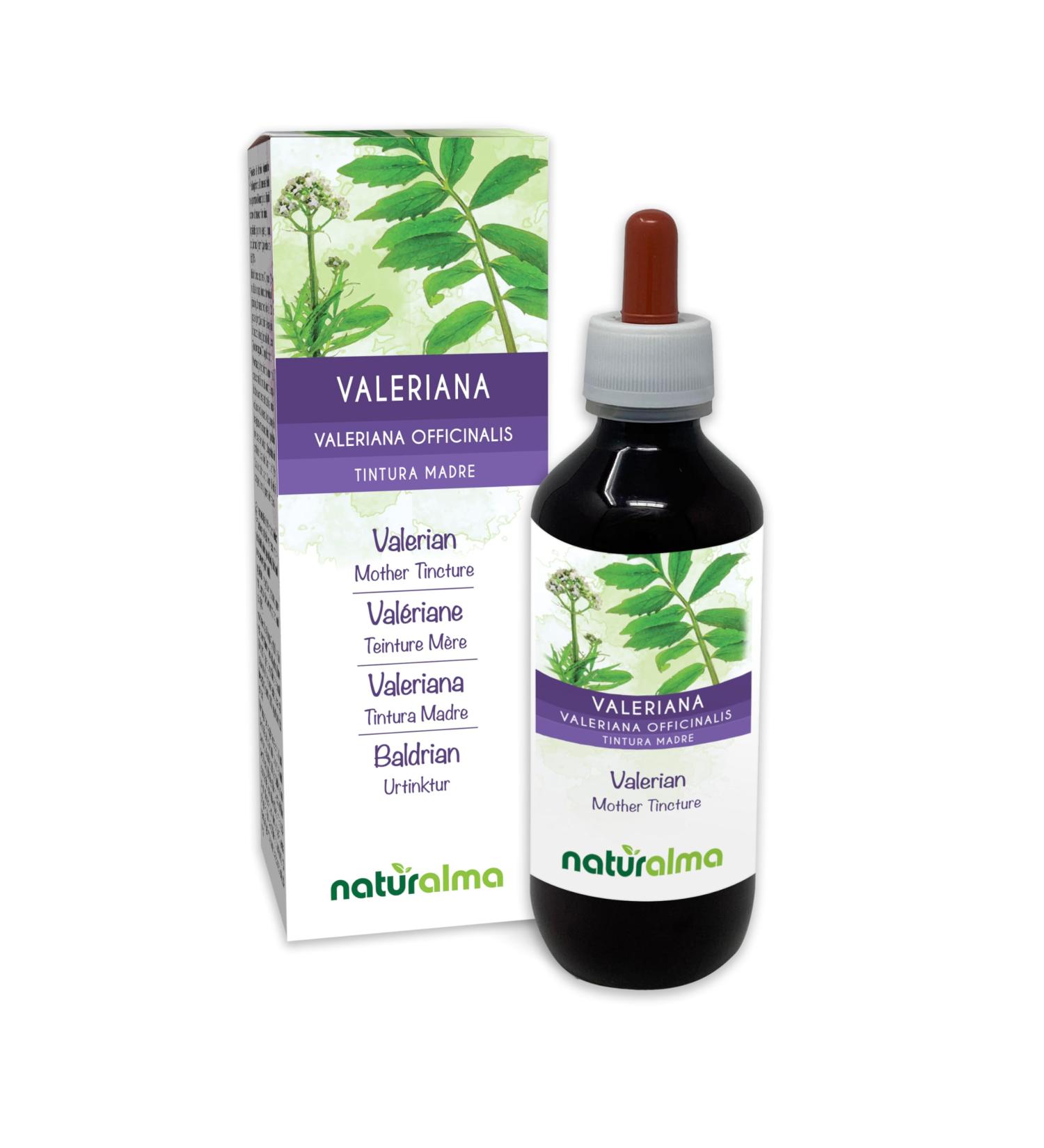 Baldrian (Valeriana officinalis) Roots Tincture | Naturalma 200ml - Vegan Non-Alcoholic Dietary Supplement - Buy Online on GoSupps.com