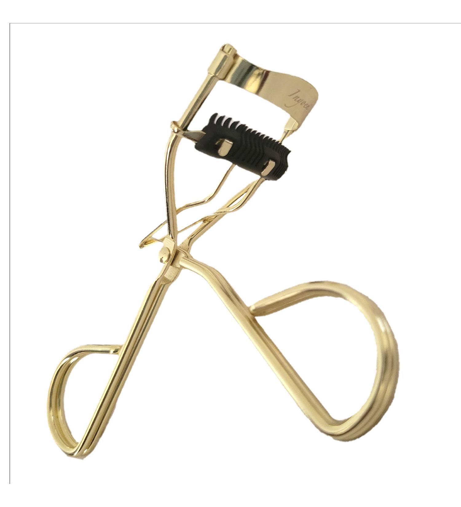 Stainless Steel Eyelash Curler - Precision Lash Curler for Flawless Lashes & Eye Beauty | Professional Gold Design - Buy Online on GoSupps.com
