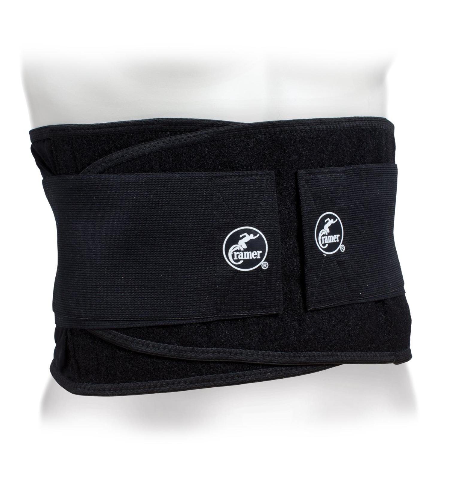 Cramer Deluxe Back Stabilizer For Lower Back Pain Back Fatigue Back Injuries Lower Back Pain and Lumbar Support Back Brace Back Compression Back Support Back Support Belt Black Small