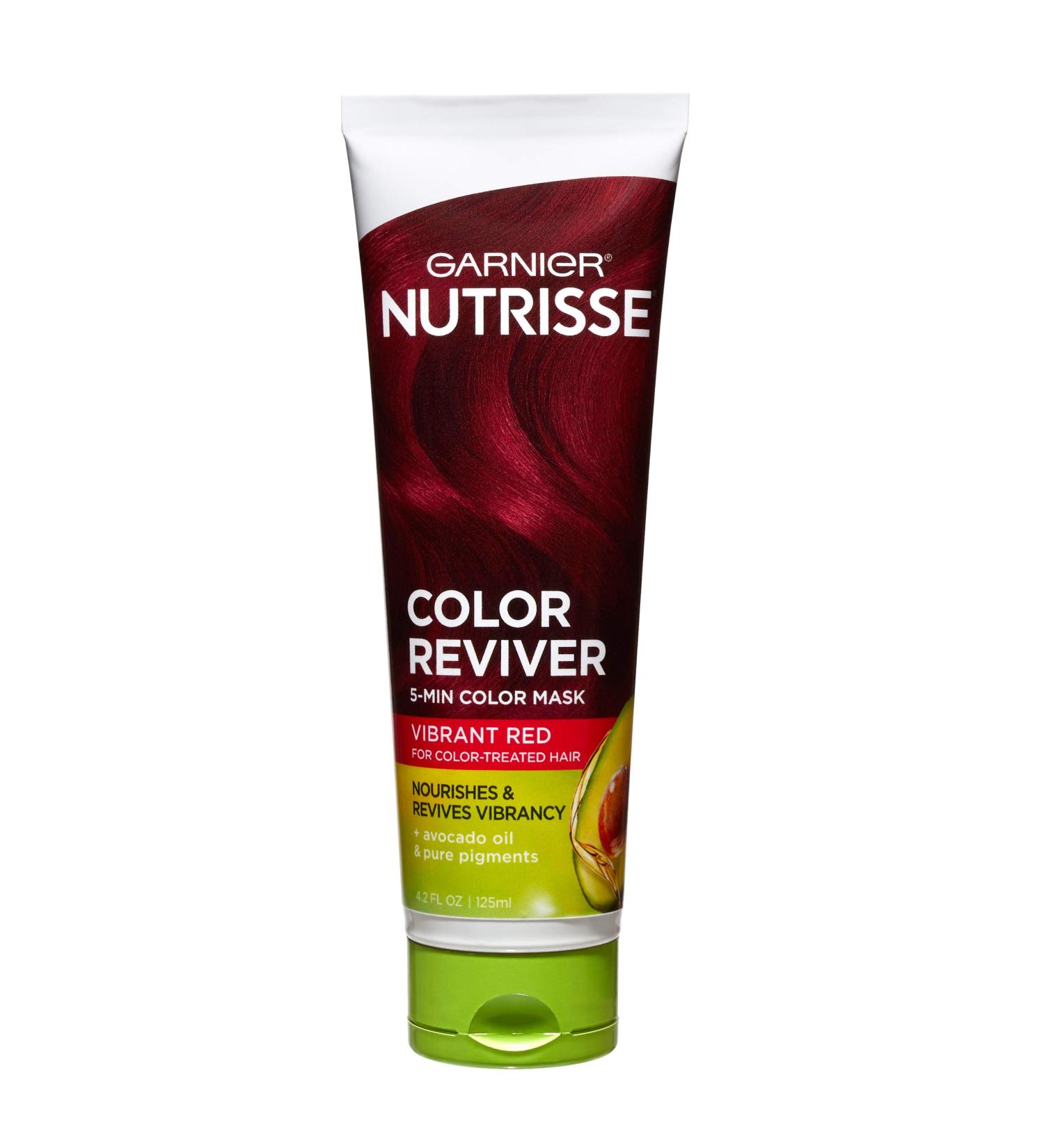 Garnier Nutrisse Color Reviver Hair Mask in Vibrant Red 4.2 fl. oz. (Pack of 2) - Buy Online on GoSupps.com