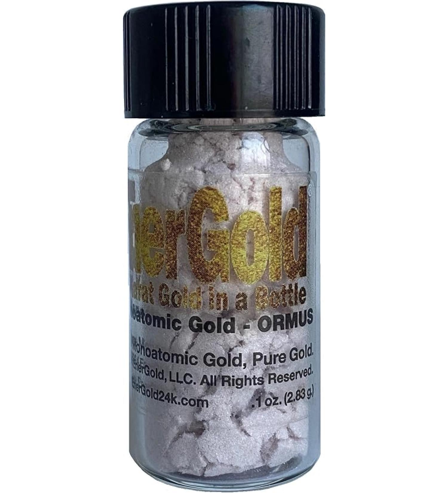 EnerGold Pure Gold M-State Monoatomic Gold/ORMUS - Salt, Dye, & Filler Free - Buy Online on GoSupps.com