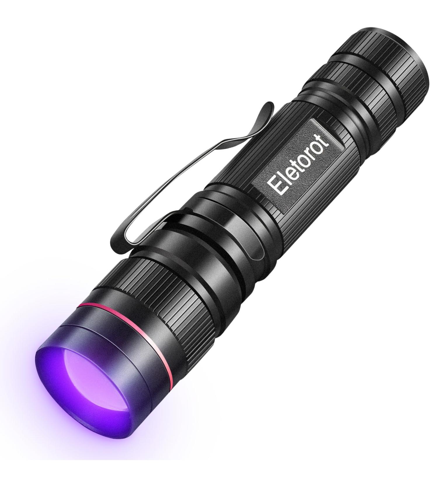 Eletorot UV Flashlight LED Hand Lamp - Detect Counterfeit Money & Stains | Buy Internationally - Buy Online on GoSupps.com
