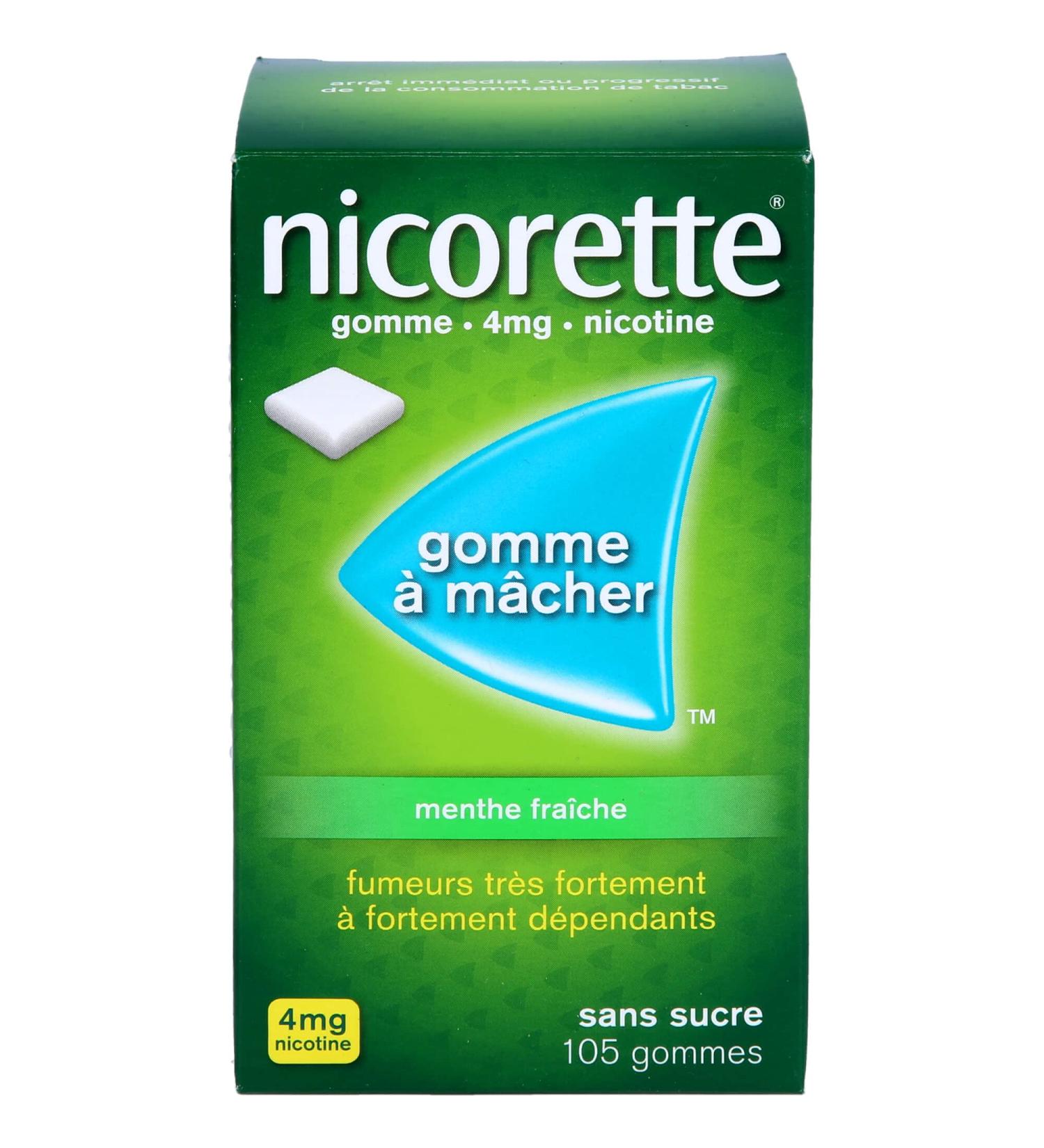 Nicorette 4 mg Freshmint Chewing Gum - Buy Online for Effective Smoking Cessation | Fast International Shipping - Buy Online on GoSupps.com