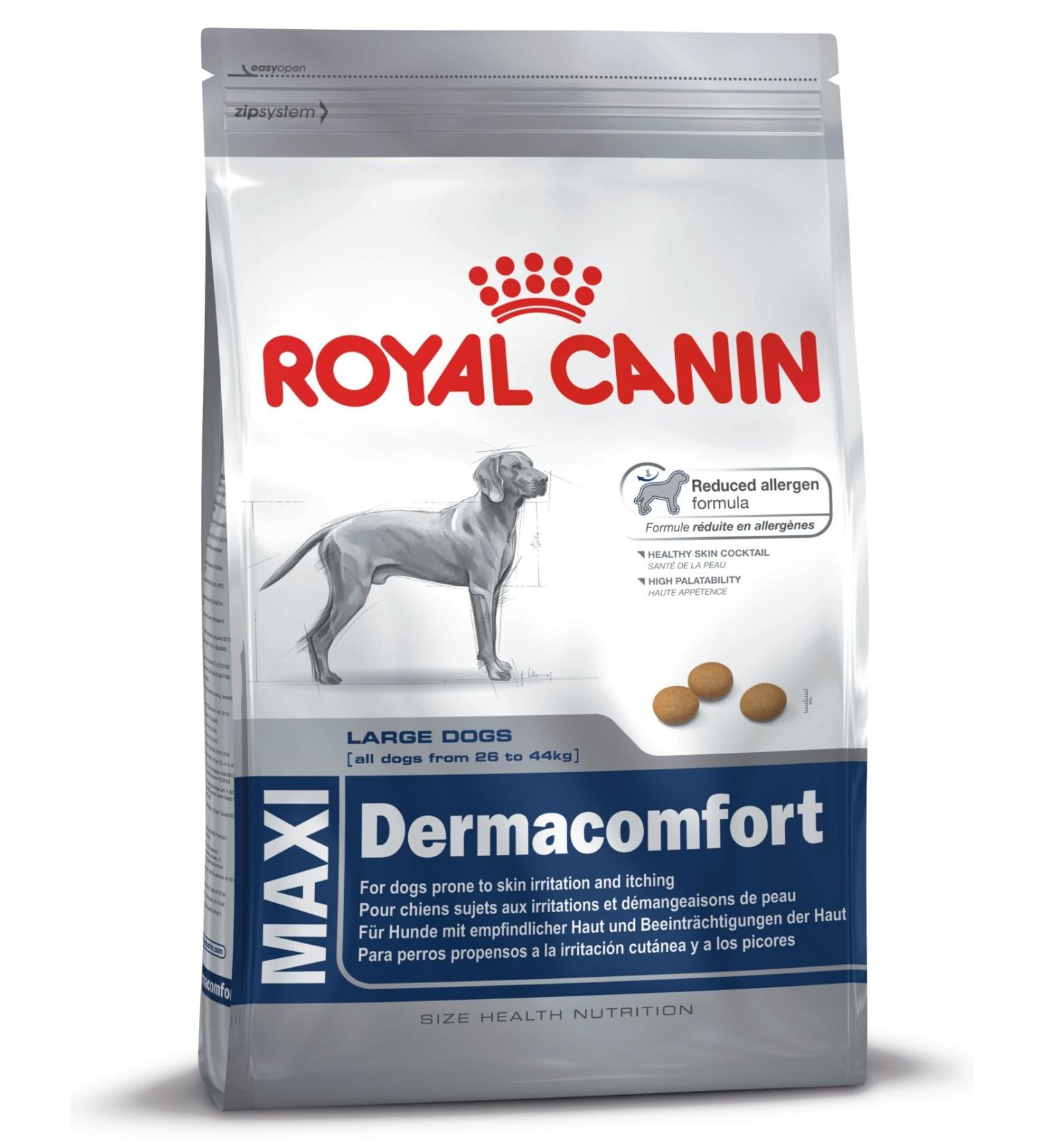 Royal Canin Dog Food Maxi Dermacomfort Dry Mix 12kg - Buy Online on GoSupps.com