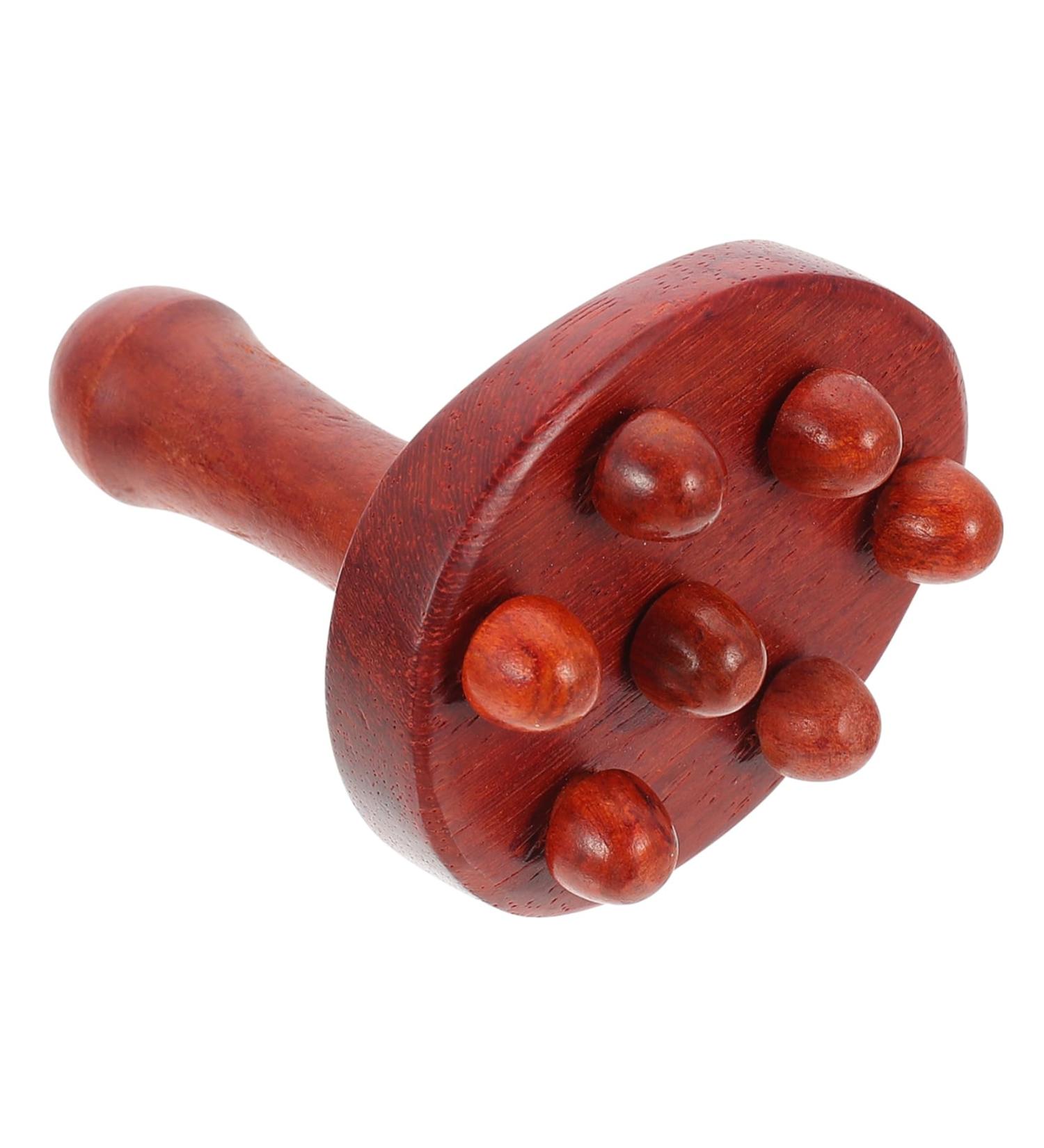 1pc Particle Massager Leg Stick - Abdominal & Body Acupoint Massage Tool | Relaxing Rounded Corners Roller Stick | Portable Fitness & Wellness Aid - Buy Online on GoSupps.com