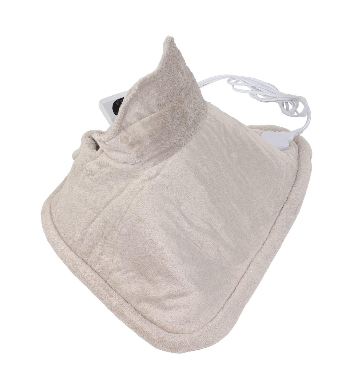BUACHOIS Heated Shoulder-Neck Pillow | Electric Heating Mat | 58x42 cm | Soft Weighted | 6-Stage Temperature Settings | International Shipping - Buy Online on GoSupps.com