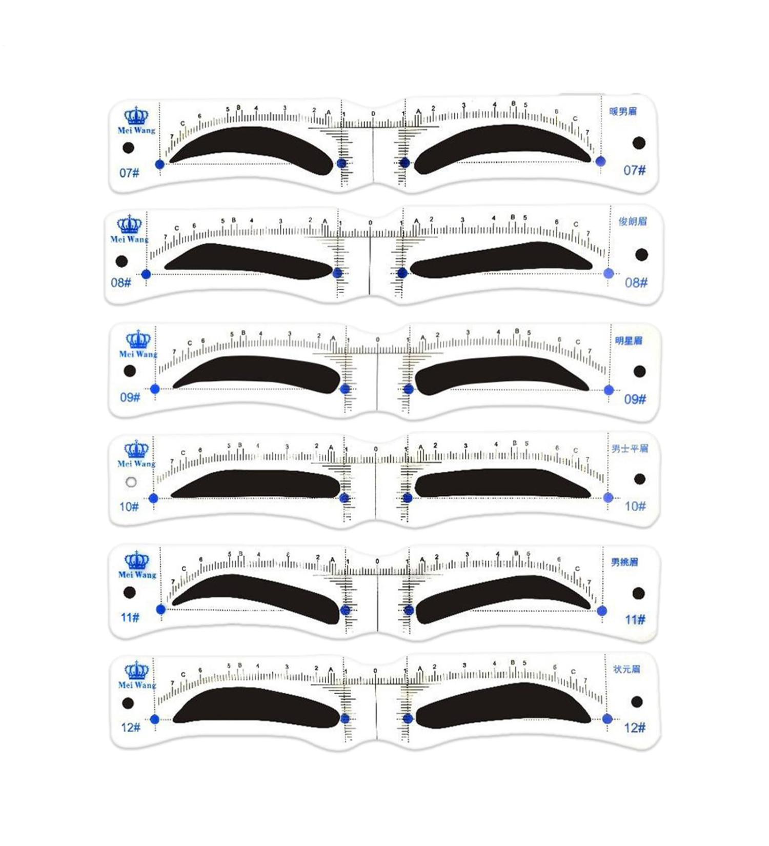 Pochoir Per Sopracciglia - Mod les de sourcils | Mod le de sourcils pour les d butants | Pochoir sourcil d butant pour hommes et gar ons paresseux application de maquillage facile - Buy Online on GoSupps.com