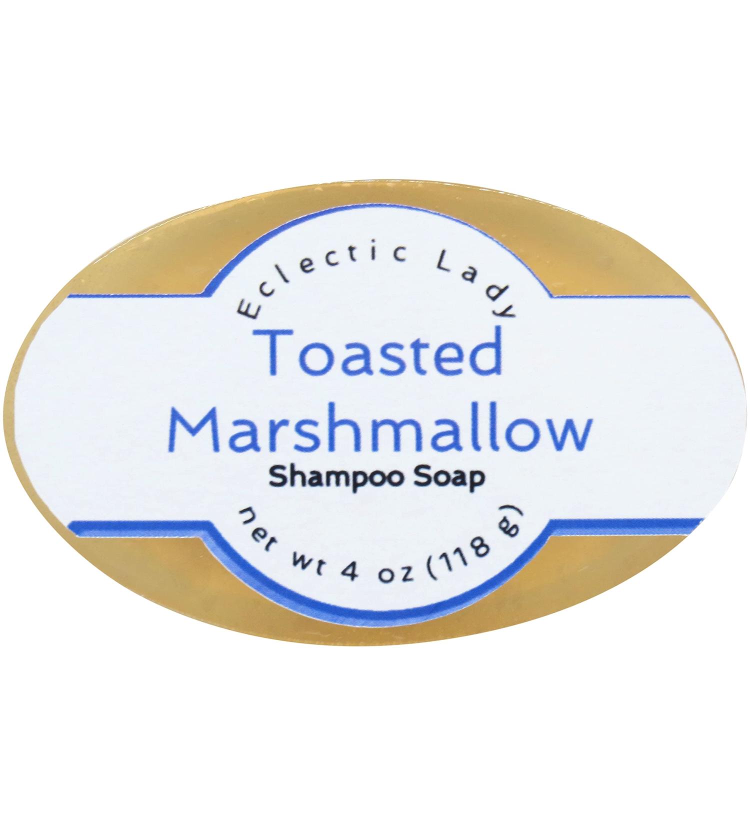 Eclectic Lady Toasted Marshmallow Shampoo Soap Bar - Argan Oil Silk & Honey Protein - Natural Hair Care 4 oz - Buy Online on GoSupps.com