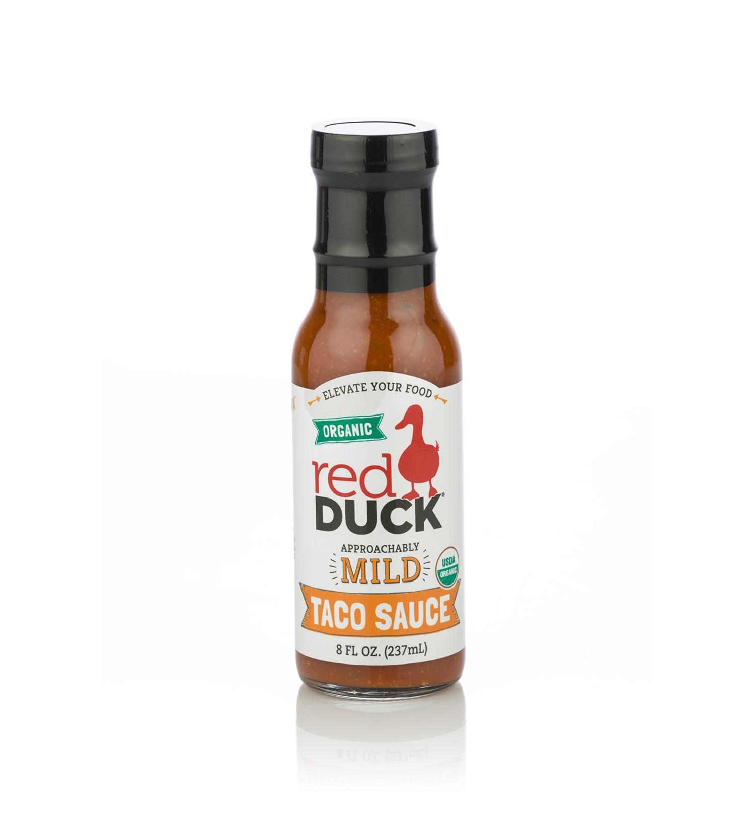 Red Duck Organic Taco Sauce - Mild, Gluten-Free & All Natural (8 fl. oz.) - Buy Online on GoSupps.com