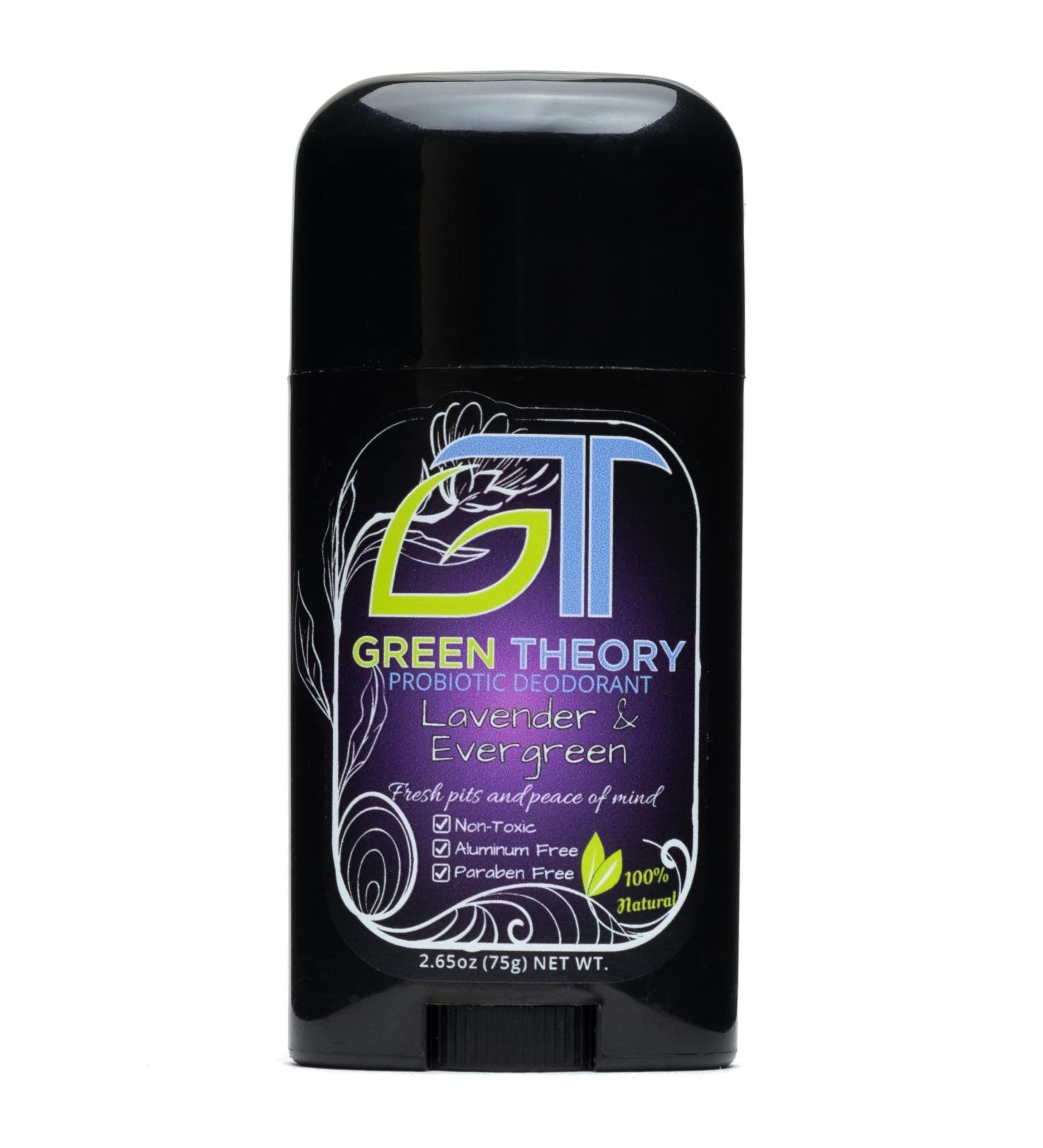 Buy Green Theory Lavender & Evergreen Natural Deodorant - Probiotic Aluminum-Free | 2.65 oz - Shop Internationally - Buy Online on GoSupps.com