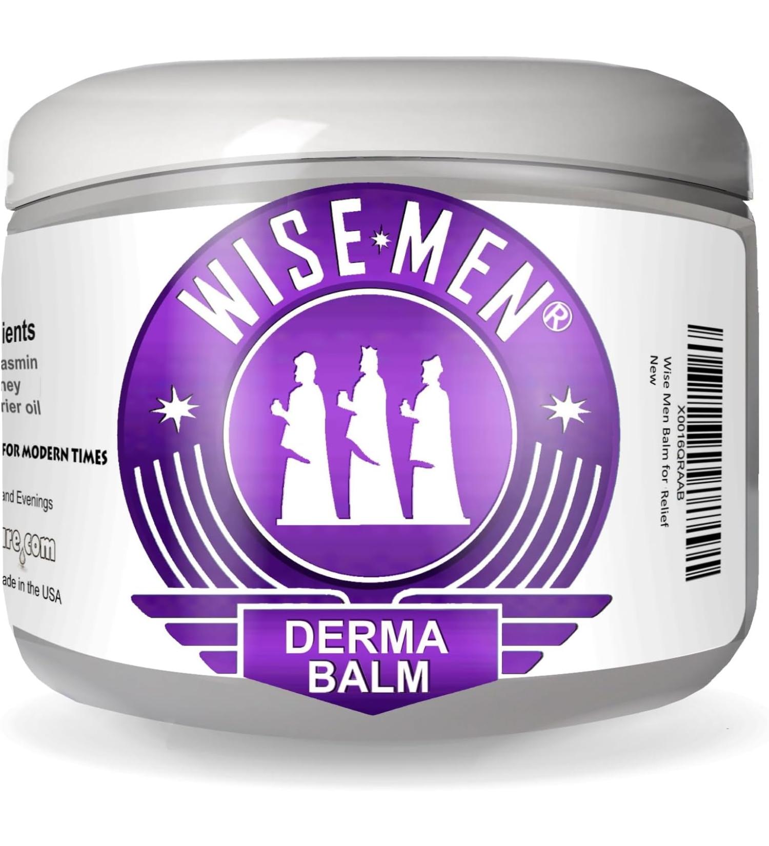 Wise Men Eczema Relief Balm - Natural Skin Soothing Cream with Essential Oils - Buy Online on GoSupps.com