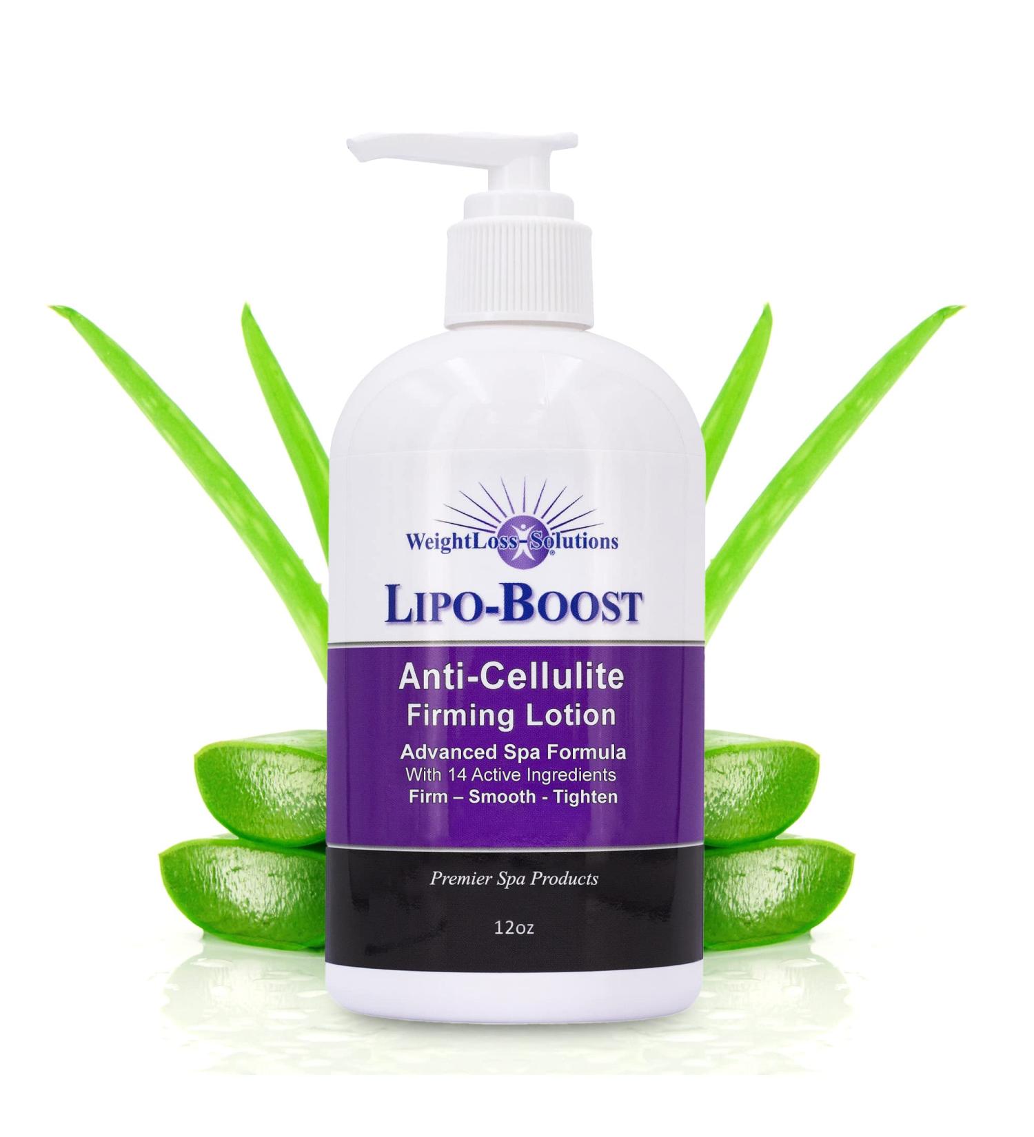 WeightLoss-Solutions Lipo-Boost Cellulite Cream with Caffeine - Advanced Firming Lotion for Thighs, Butt, Stomach, Breasts, Arms - Smooth, Firm, Tone, Tighten - Buy Online on GoSupps.com