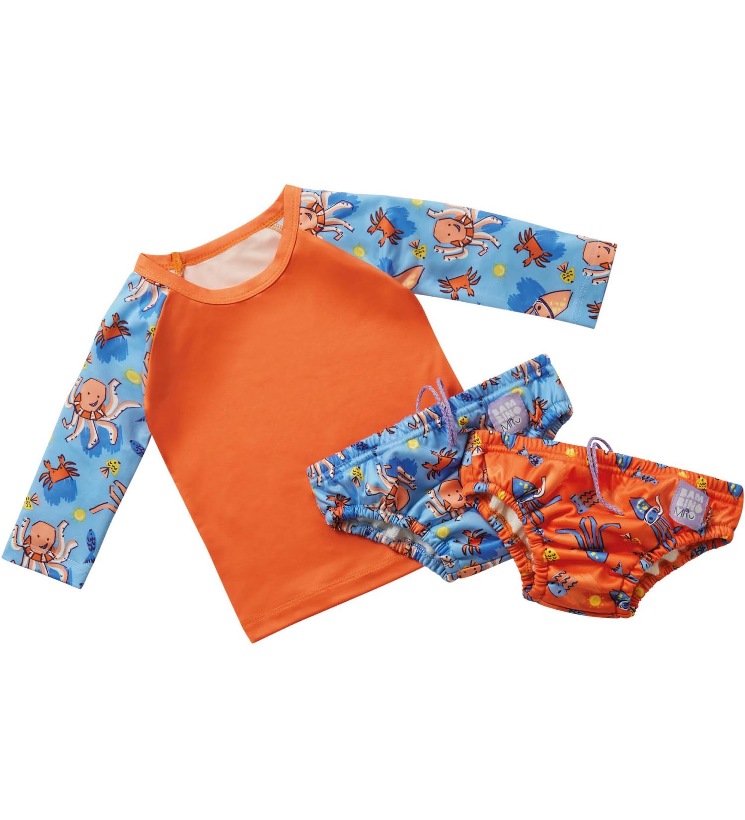 Bambino Mio Unisex Baby Swim Set 1-2 Years - Waves | International Shipping Available - Buy Online on GoSupps.com