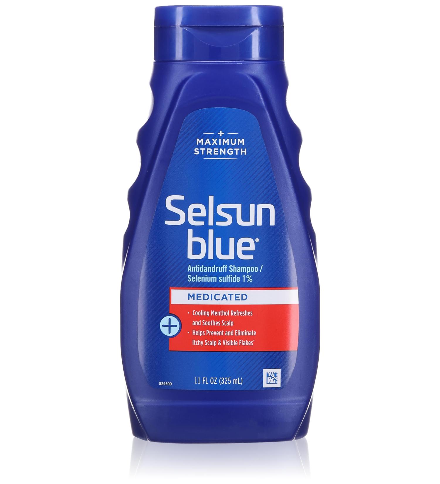 Selsun Blue Medicated Dandruff Shampoo 11 oz - Effective Treatment for Scalp Care | Buy Internationally - Buy Online on GoSupps.com