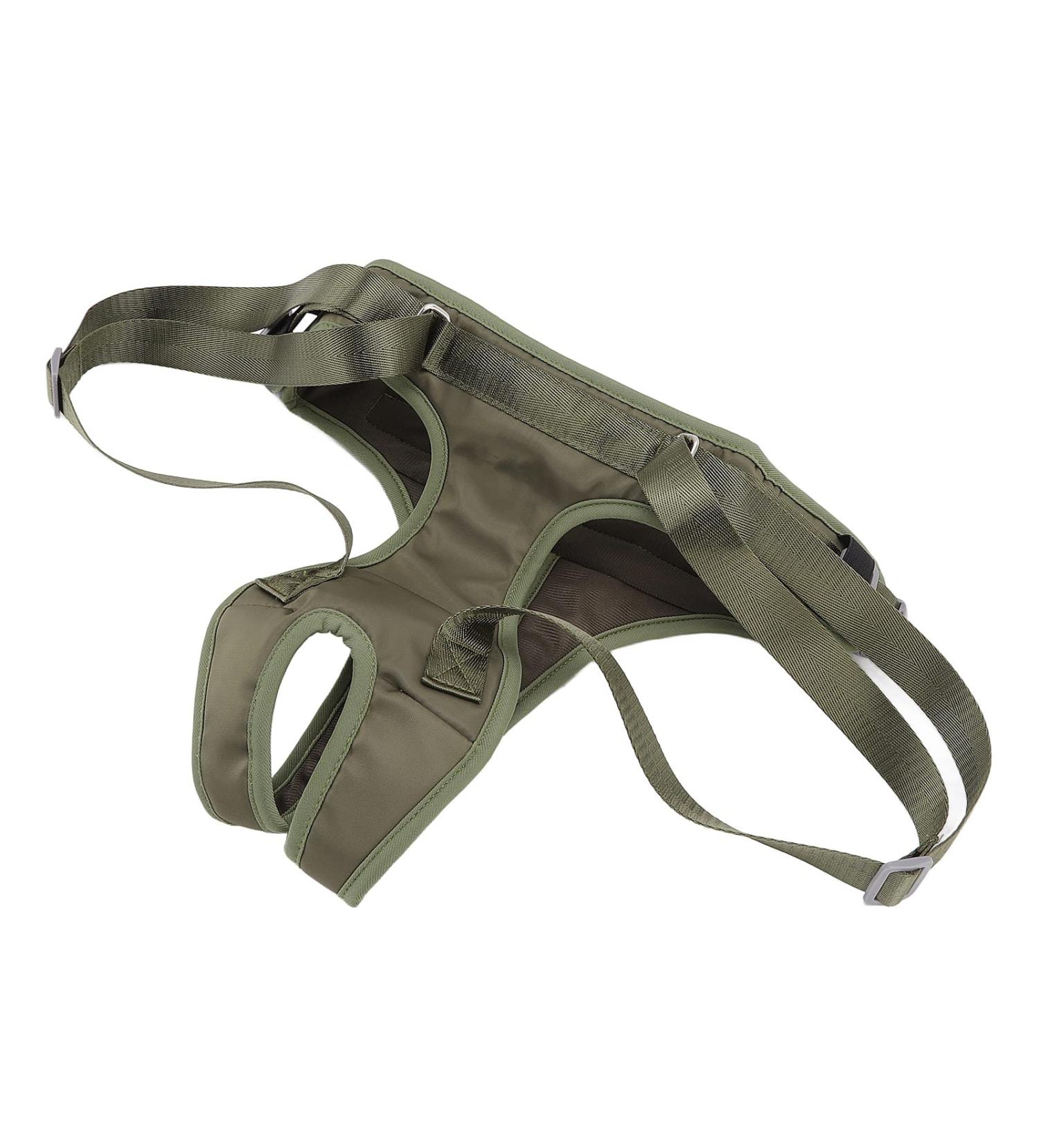 Dog Lift Harness Adjustable Dog Hind Leg Support Sling Hook and Loop Design Dog Lift Support Harness for Disabled Injured Old Dog Military Green(S) - Buy Online on GoSupps.com