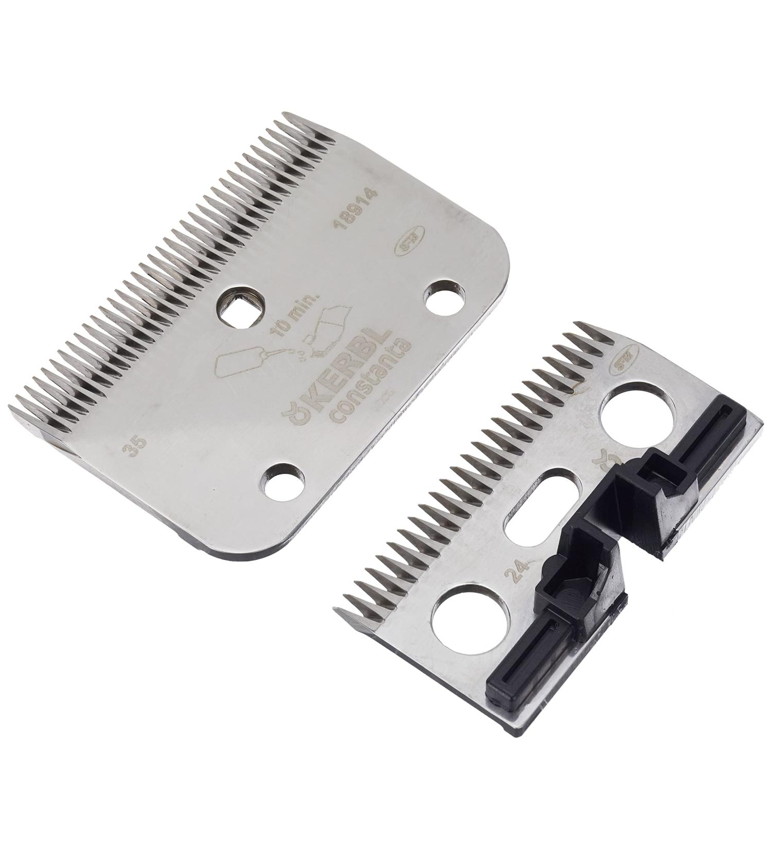 Kerbl 18914 Shearing Blade Set Constanta R2 24/35 Teeth | Premium Quality for Efficient Sheep Shearing | Fast International Shipping - Buy Online on GoSupps.com