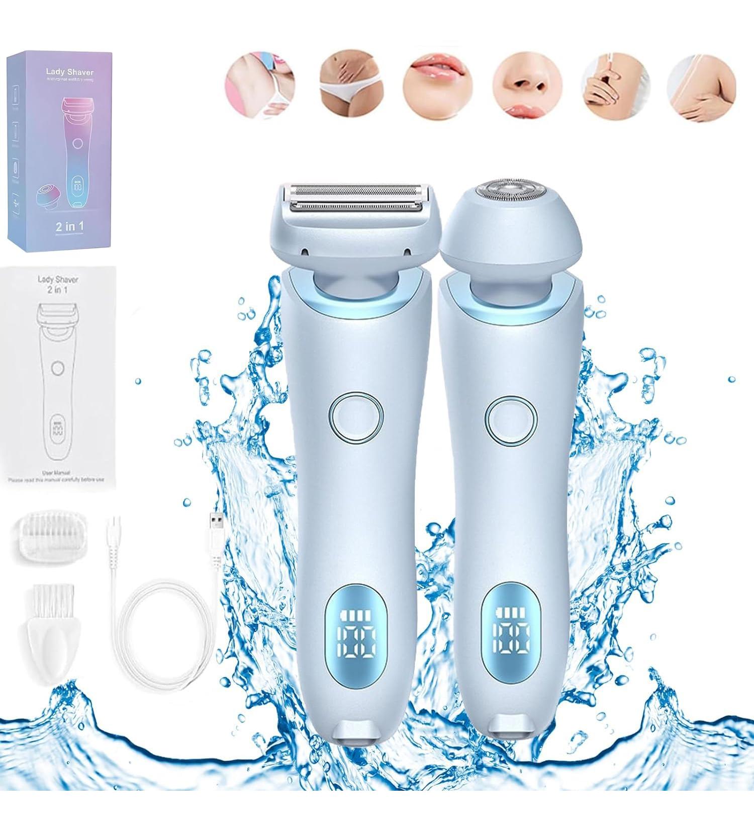 Livora Electric Shaver Livora Silk Glide Pro Shaver Livora Livora Silk Glide Pro Silkglide Pro Razor Electric Shaver for Women Duskofficial Razor 2 in 1 Electric Shaver Razors (Blue) - Buy Online on GoSupps.com