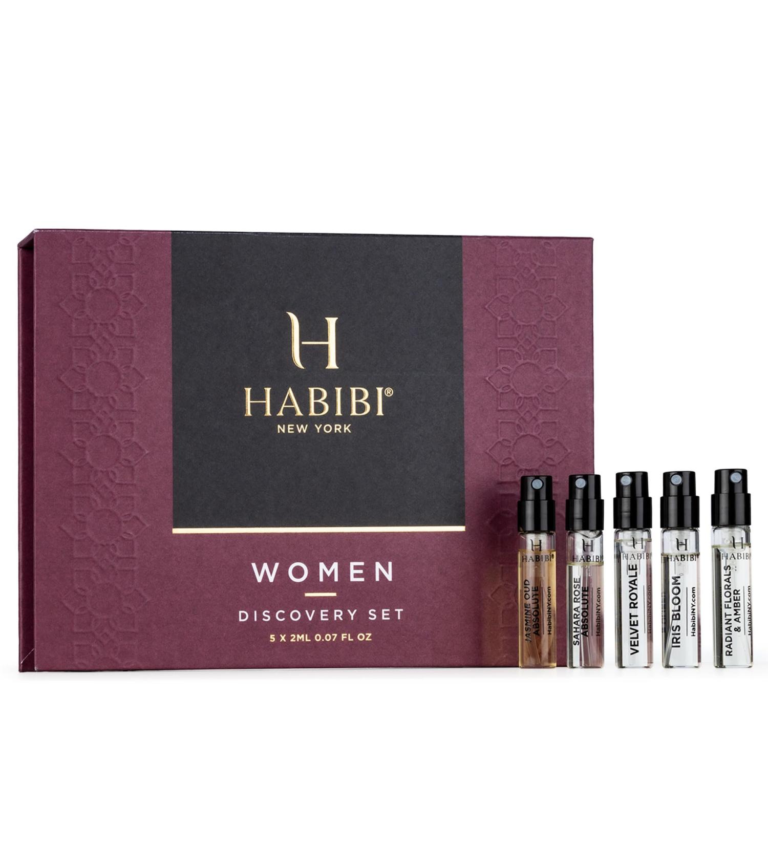 Deluxe Women's Fragrances Discovery Sample Set - Luxury Mini Perfumes for Women - Includes Iris Magnolia Jasmine Oud & Rose Perfume Samples - 6 X 2ml Travel Size Perfume Samples DELUXE DISCOVERY SAMPLE SET of 5 - Buy Online on GoSupps.com