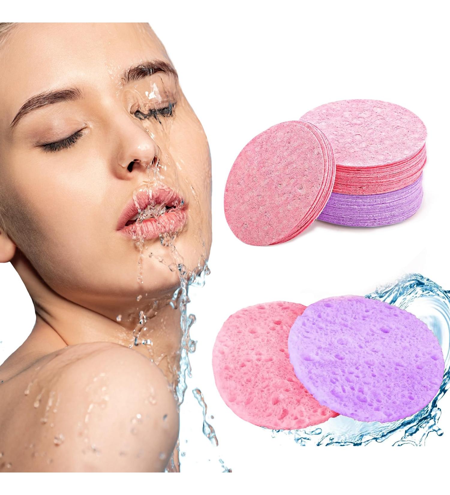 Buy Upgrade Turmeric Kojic Acid Pads - 2024 Compressed Facial Sponges for Daily Cleansing & Exfoliating - Reusable Makeup Remover Pads (20pcs) | International Shipping Available - Buy Online on GoSupps.com