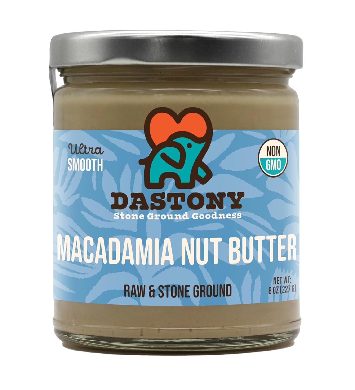 Dastony Macadamia Nut Butter 8 oz | Creamy, Organic & Delicious - Buy Online on GoSupps.com