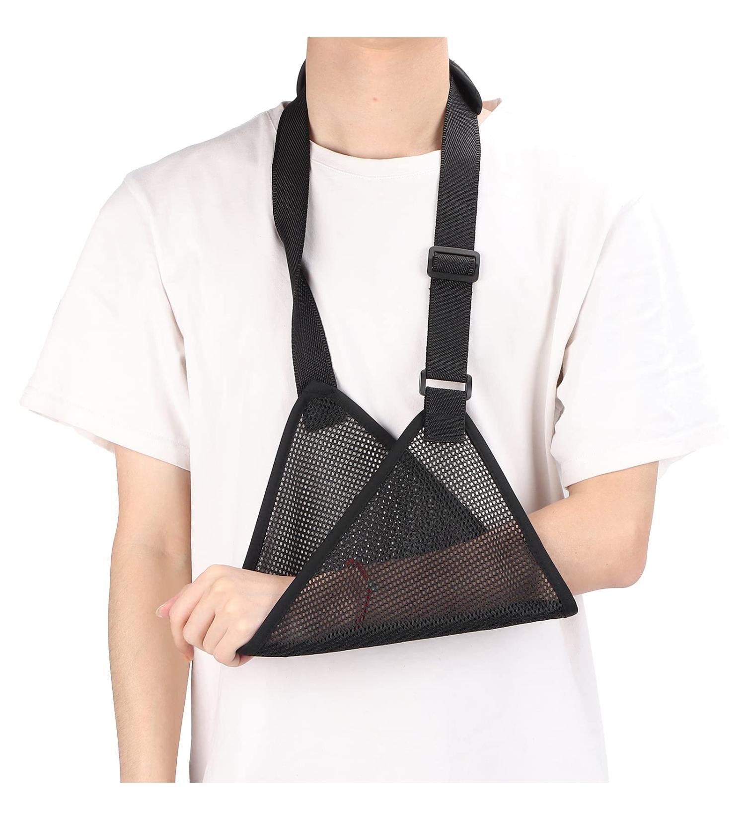 Arm Sling for Shoulder Support - Comfortable Forearm Strap for Fracture Recovery & Dislocated Injuries - International Shipping Available - Buy Online on GoSupps.com