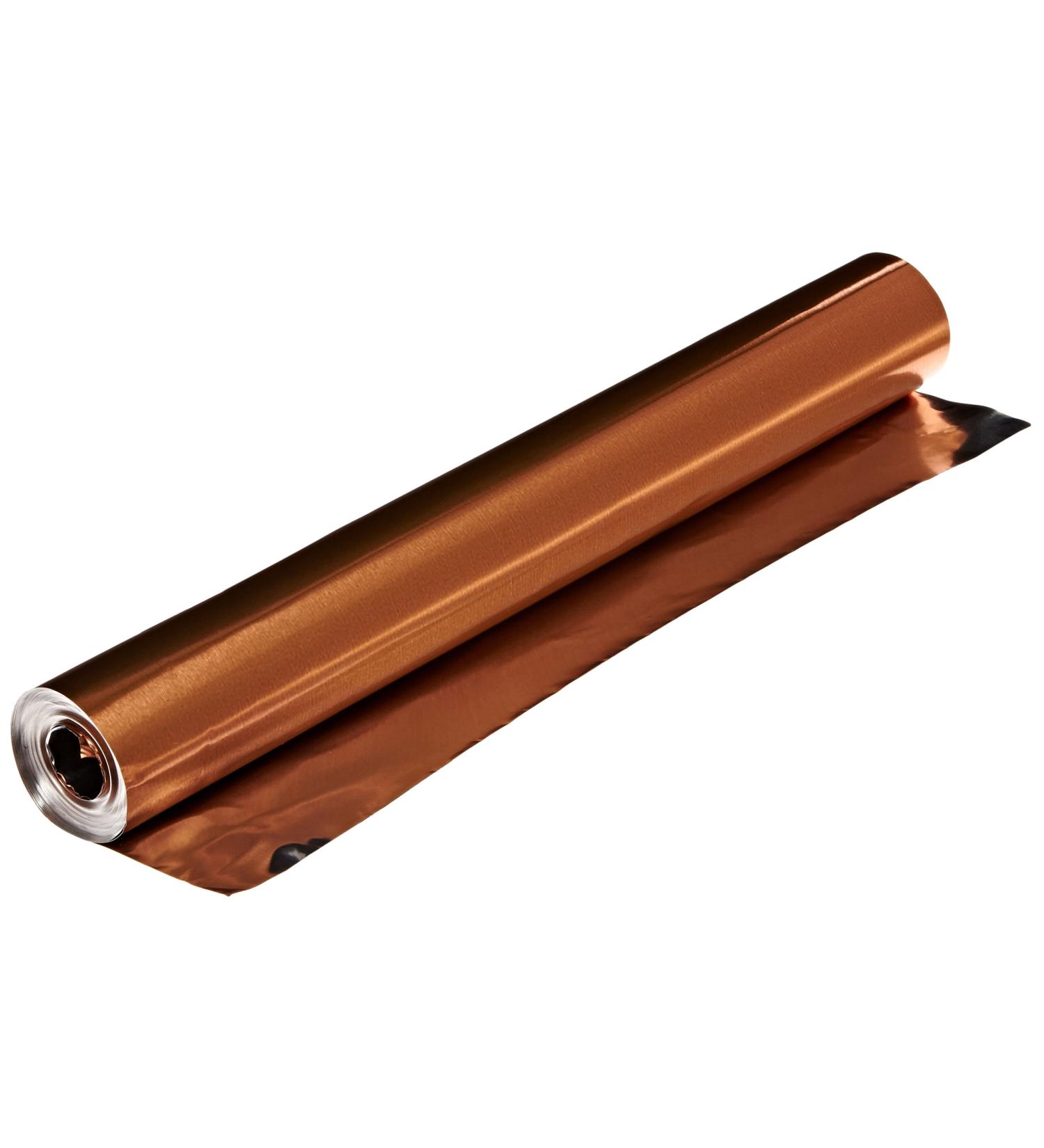 St Louis Crafts 38 Gauge Aluminum Foil - 12 Inches x 25 Feet - Copper Roll Only