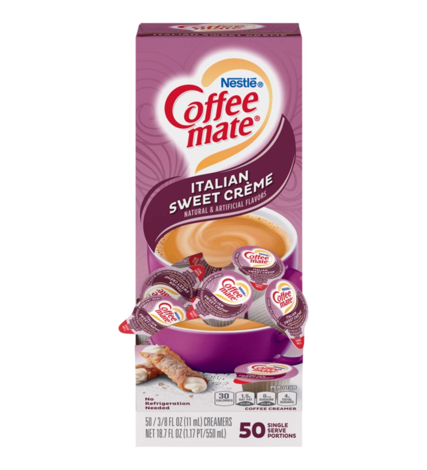 COFFEE-MATE Italian Sweet Cr me Liquid Coffee Creamer 550ml - Rich and Creamy Flavor for Your Morning Coffee - Buy Online on GoSupps.com