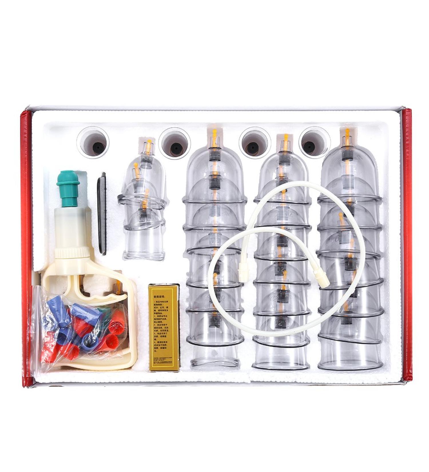 Professional Chinese Cupping Set for Muscle Nerve & Joint Pain Relief - Buy Internationally - Buy Online on GoSupps.com