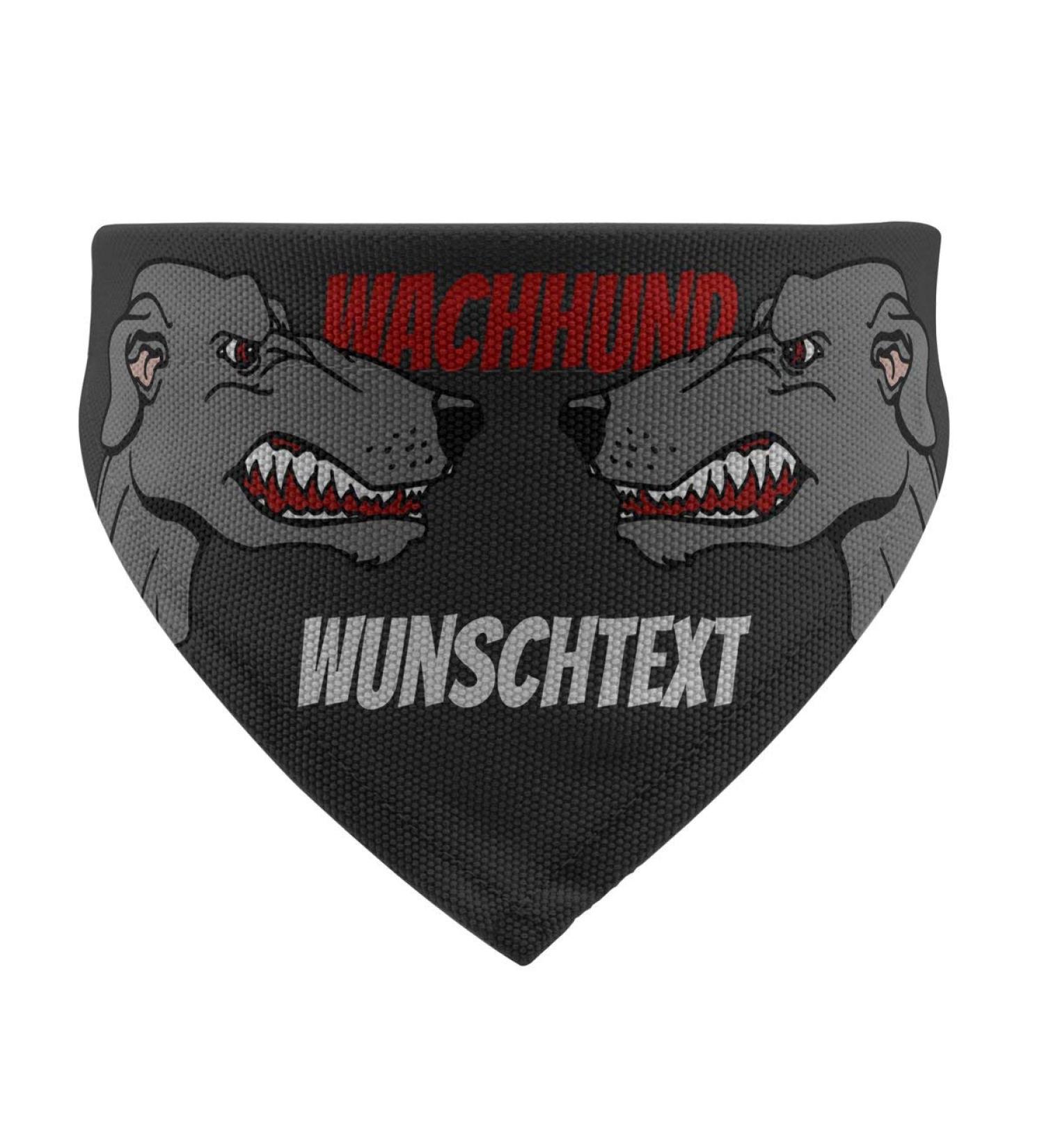 Dog Scarf with Custom Name - printplanet Watchdog-2 - Size S - Stylish Scarf for Dogs International Shipping - Buy Online on GoSupps.com