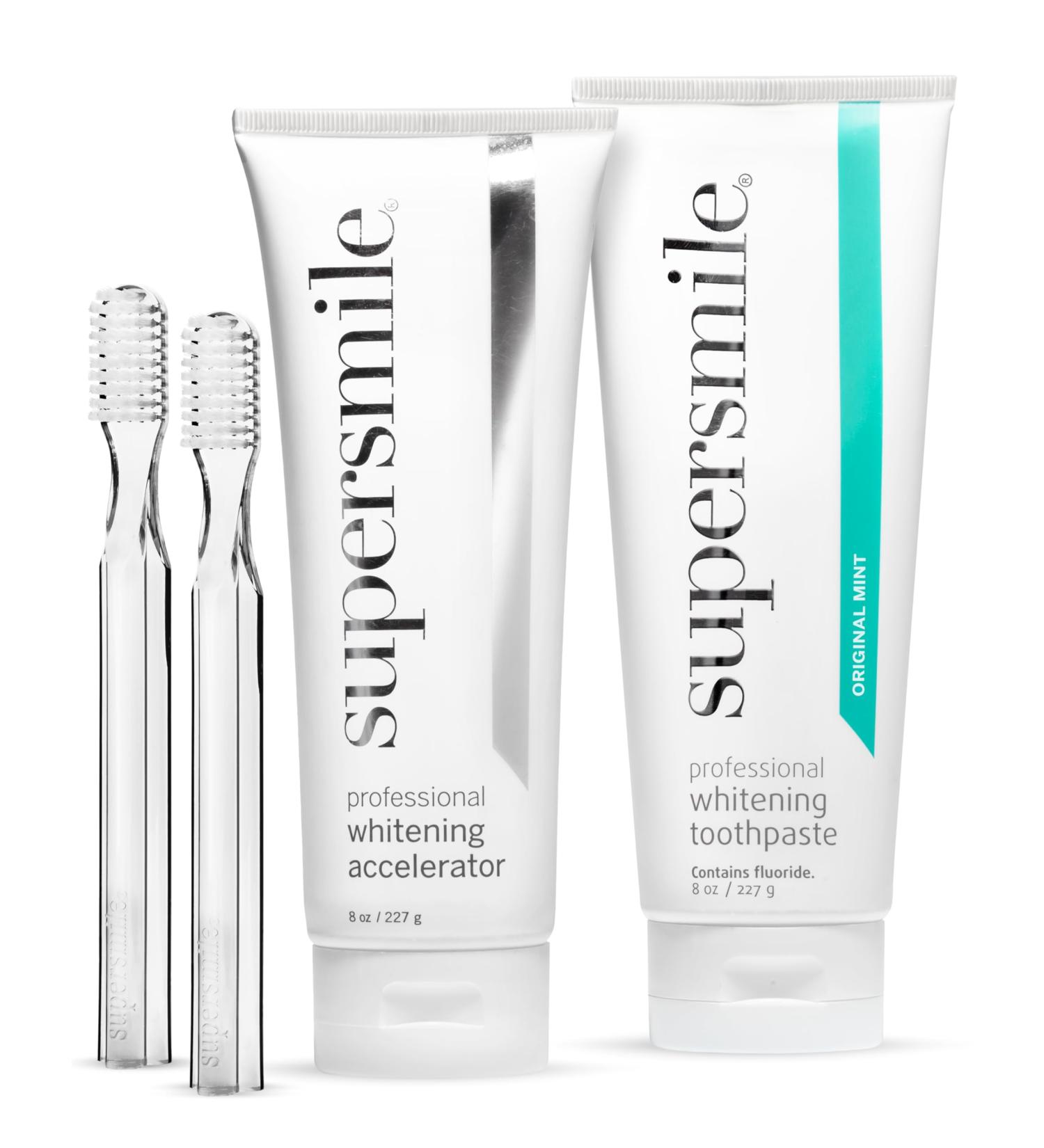 Supersmile Original Mint Whitening Kit - Enhance Your Smile | International Shipping Available - Buy Online on GoSupps.com