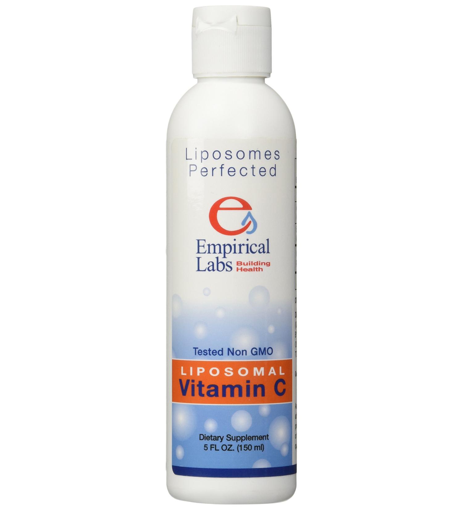 Liposomal Vitamin C Liposome Encapsulated Using The Proper Amount of Phosphatidyl Choline (PC)