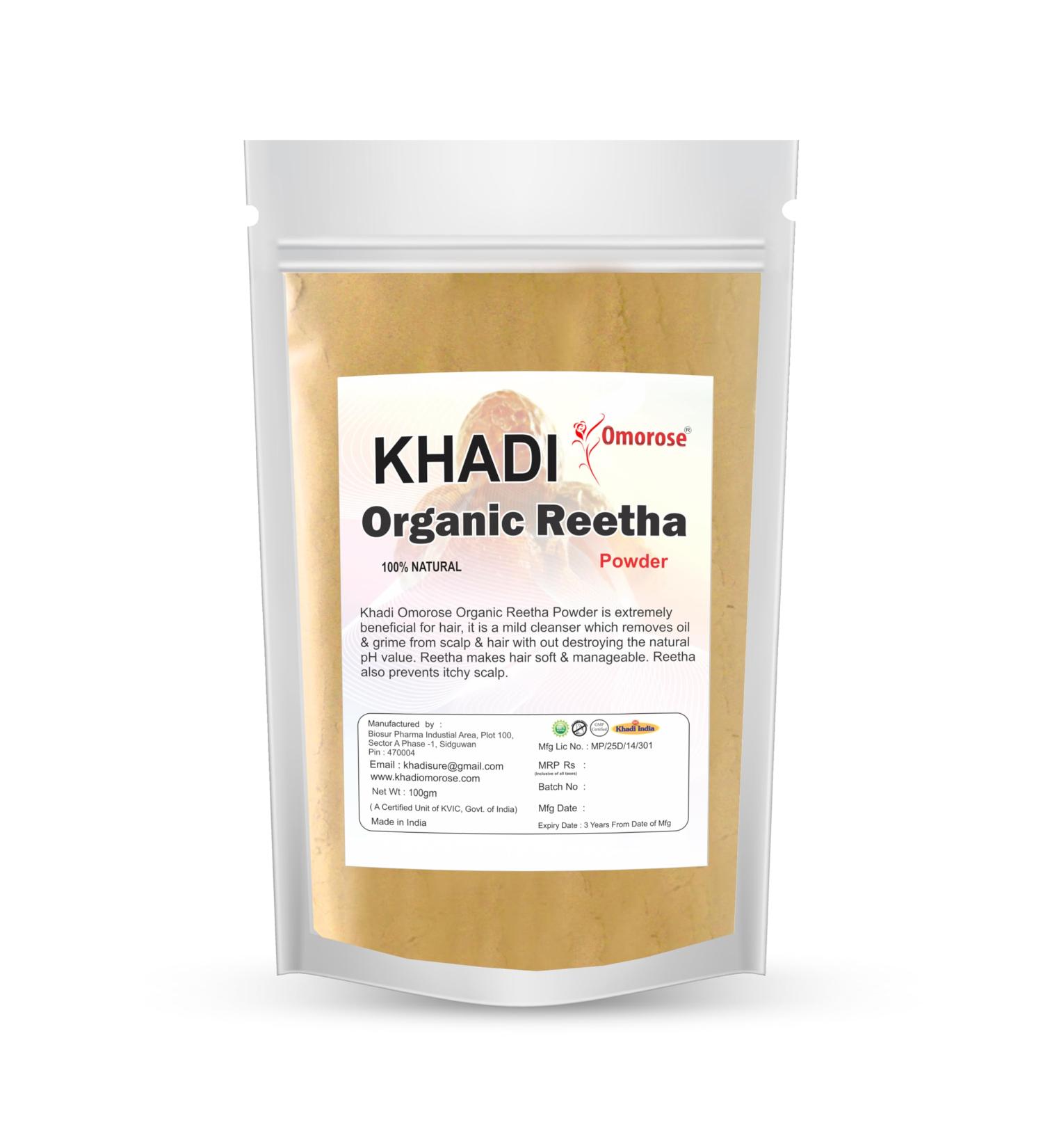 KHADI OMOROSE Khadi Omorose Reetha Powder 100 g