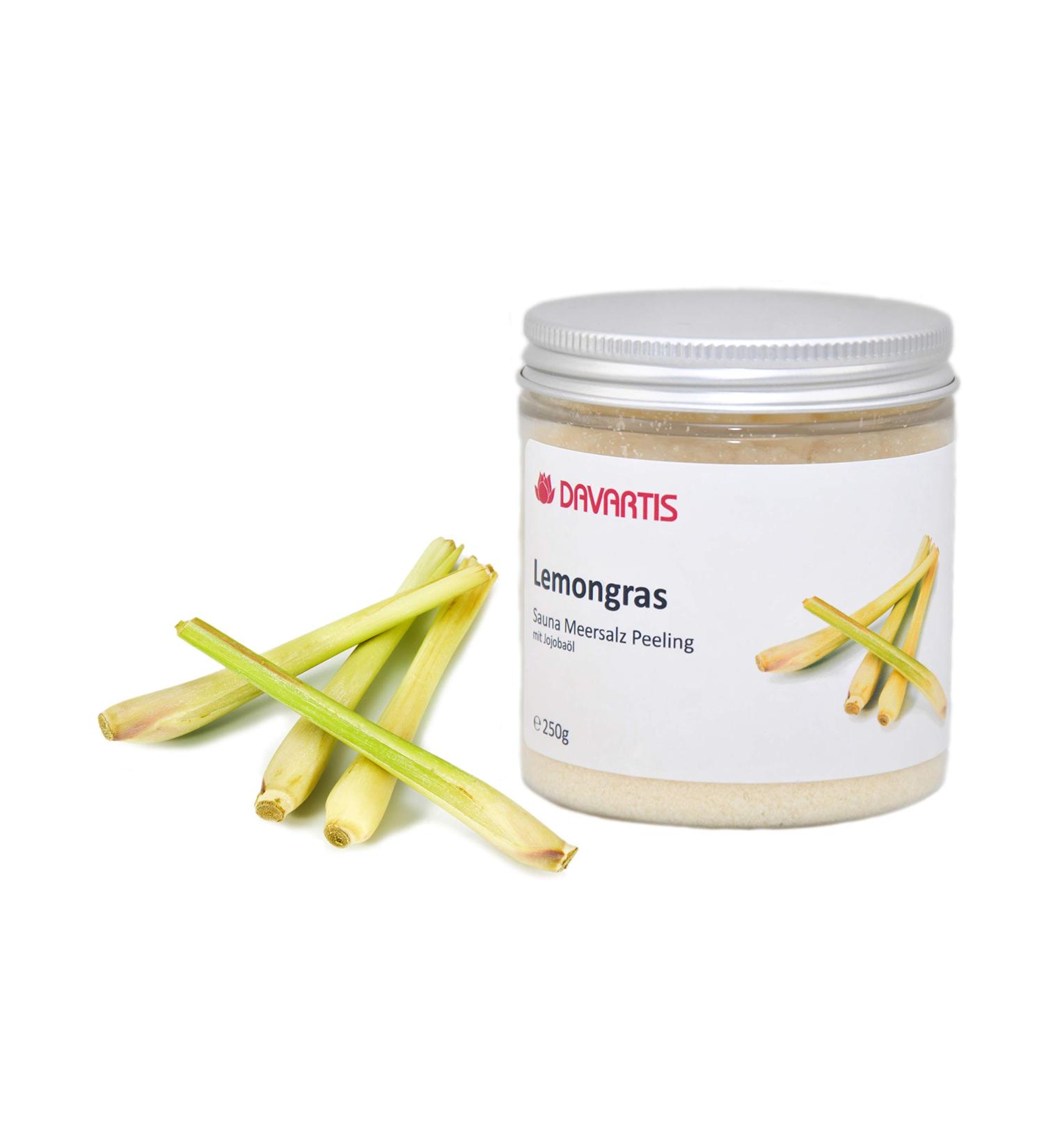 Sauna sea salt peeling lemongrass 250g