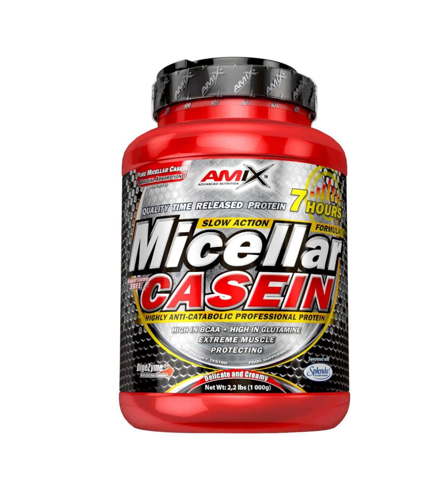 AMIX MICELLAR CASEIN (1 KG) - FRAISE