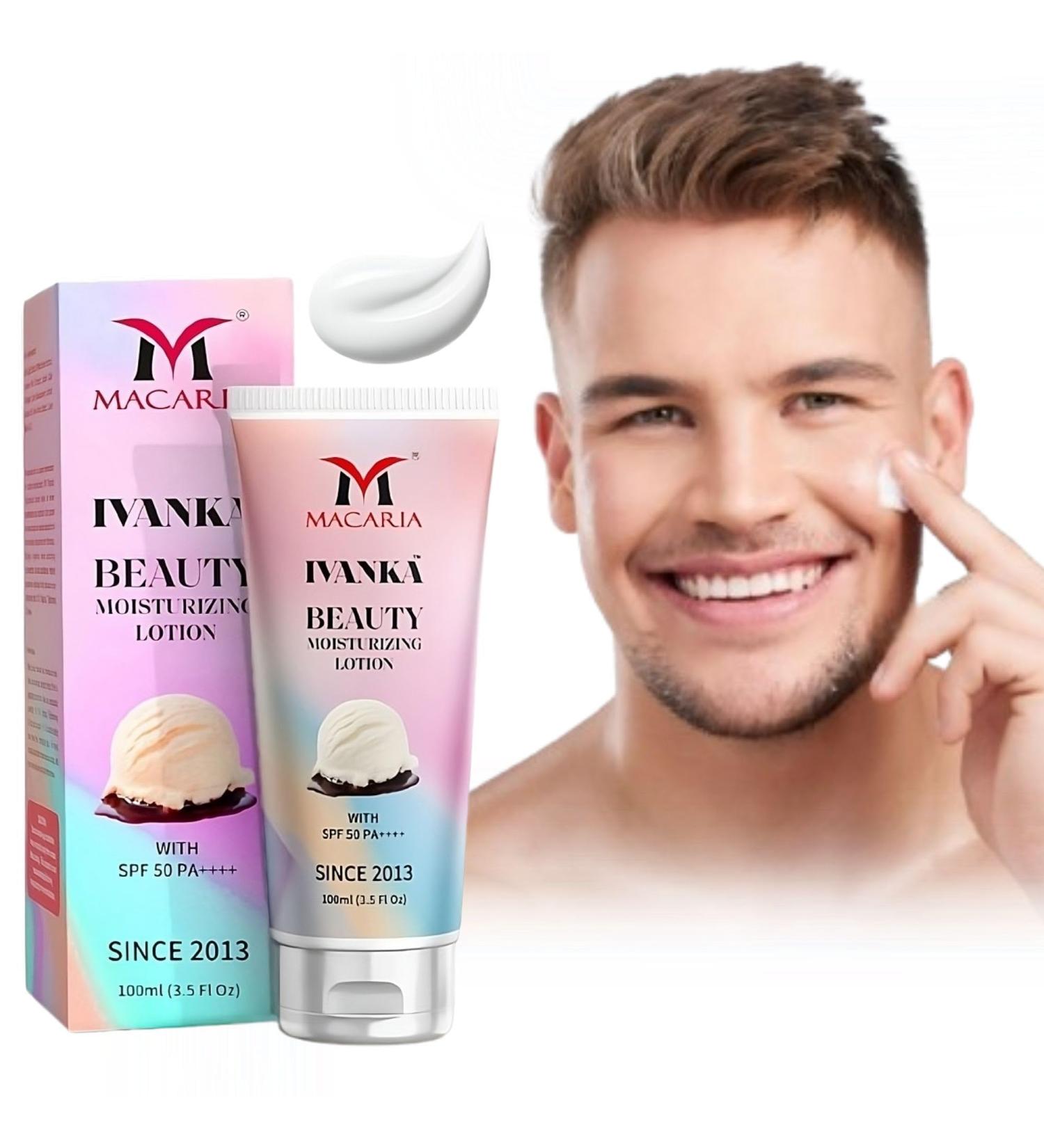 MACARIA Ivanka Beauty summer body lotion for men - Buy Online on GoSupps.com