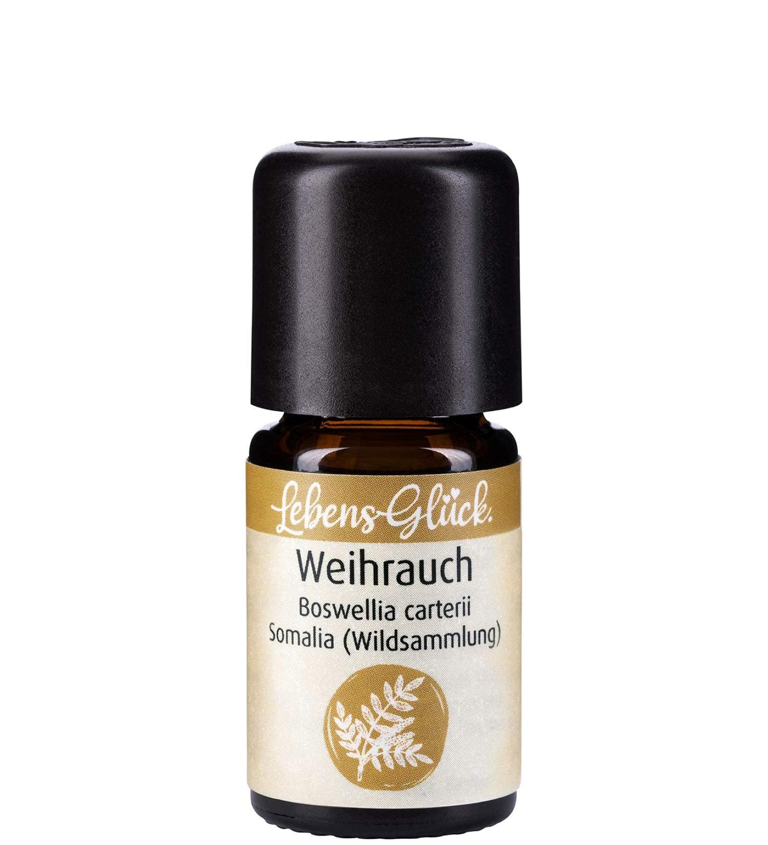 Pure Frankincense Essential Oil 5ml Wild Collection for Aromatherapy & Cosmetics | Life Happiness - Buy Online on GoSupps.com