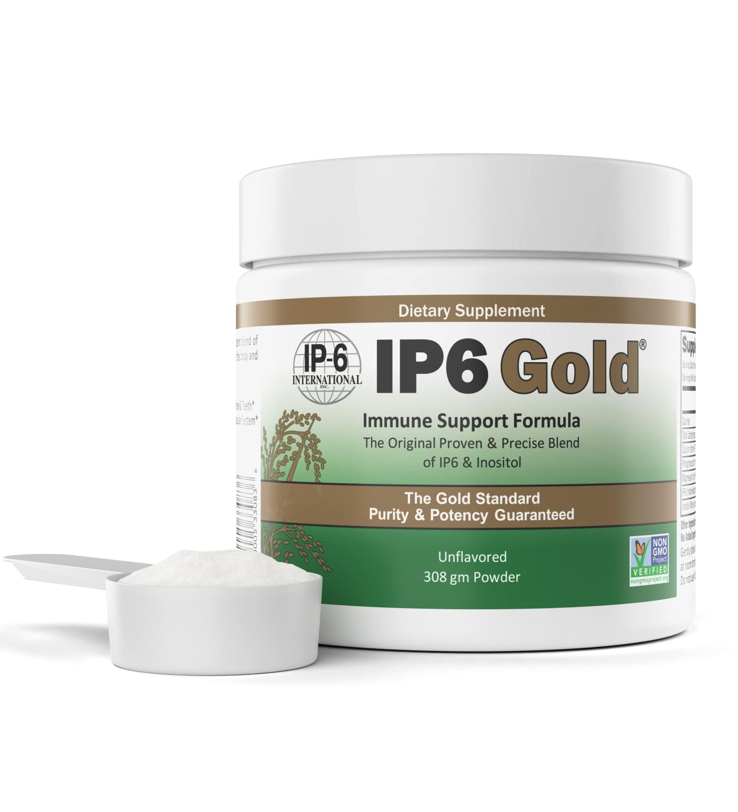 IP6 Gold Immune Support Powder | Unflavored | 308g - Boost Immunity - Buy Online on GoSupps.com