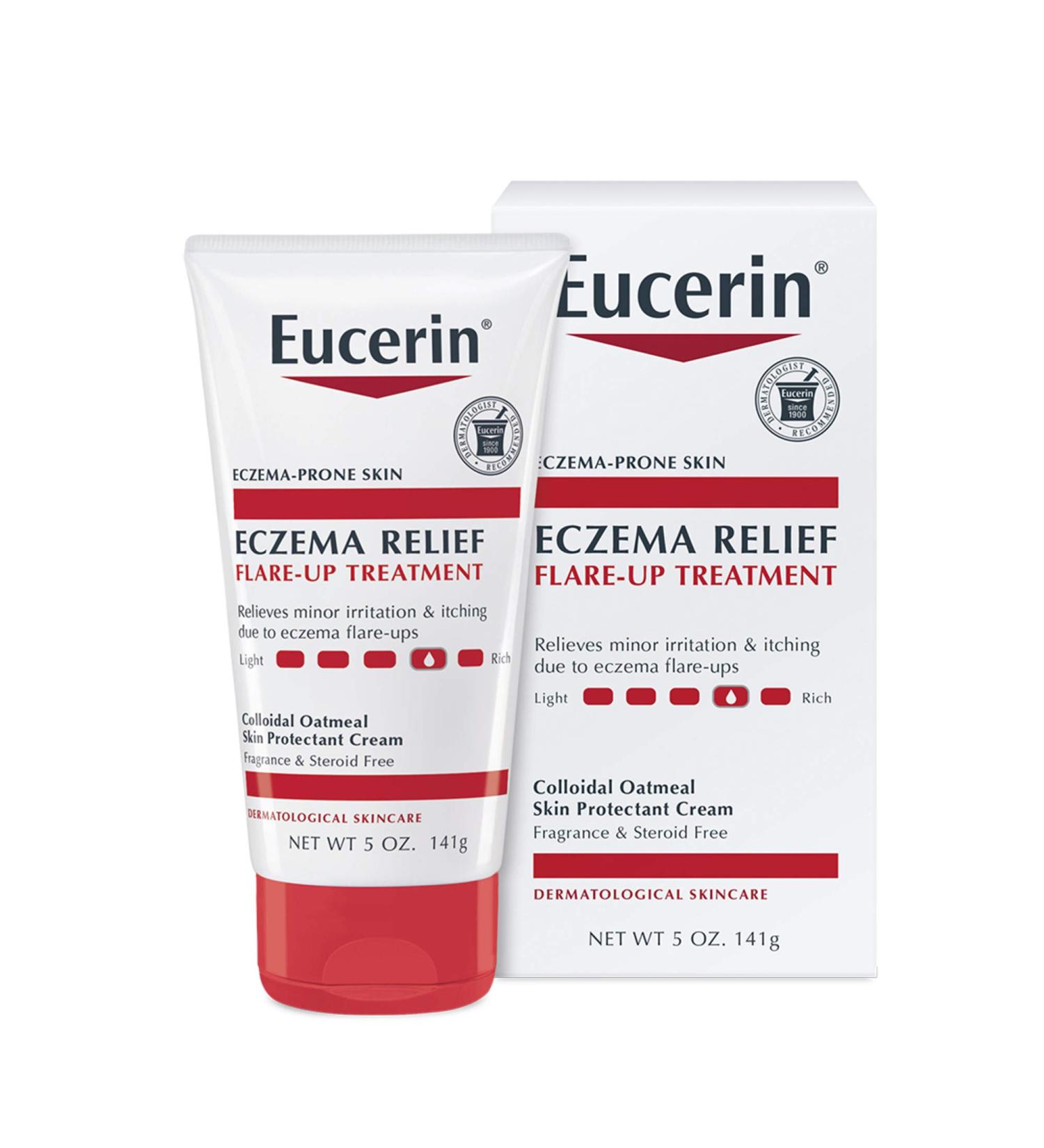 Eucerin Eczema Relief Flare-up Treatment 5 oz. Tube - Immediate Relief for Eczema-Prone Skin - Buy Online on GoSupps.com