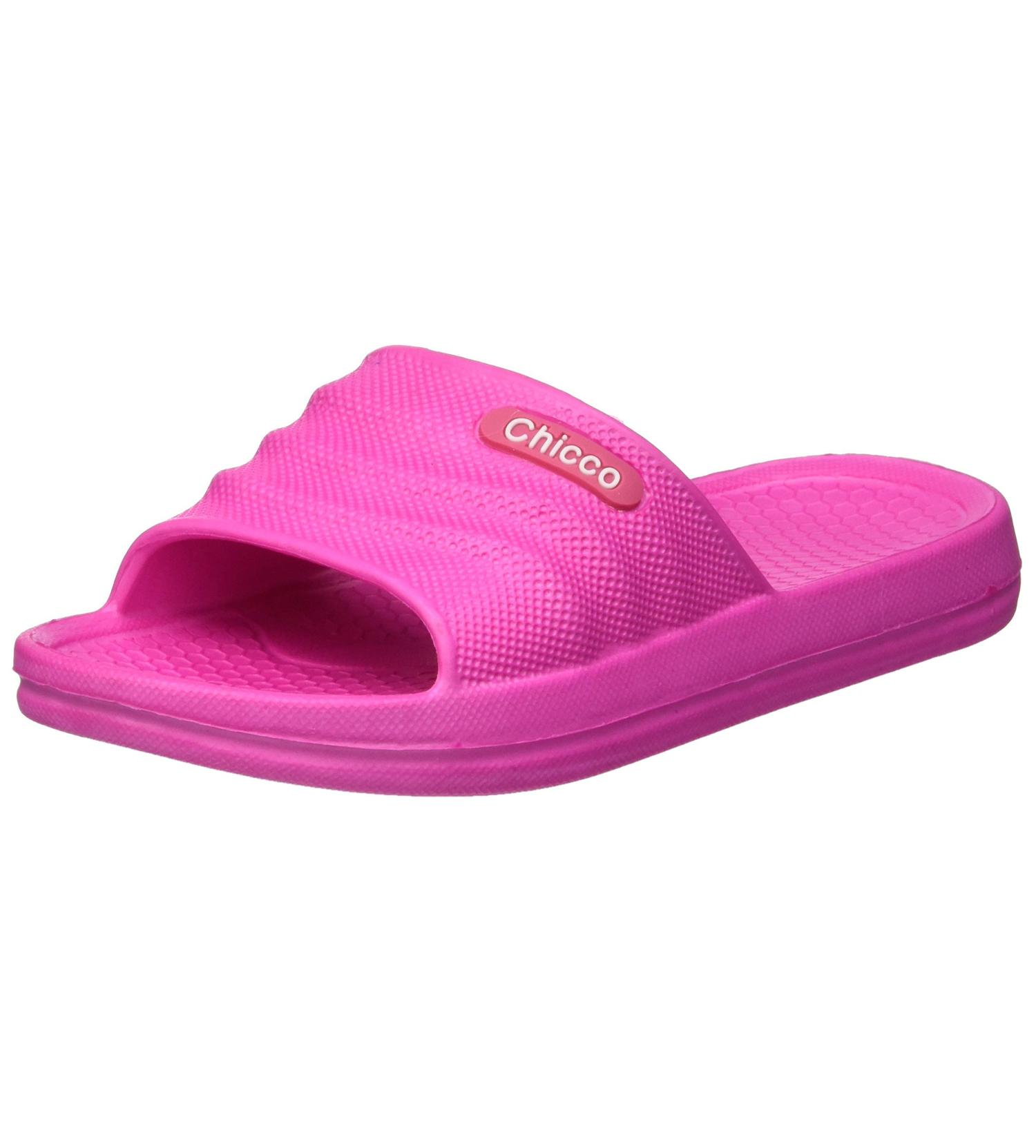 Chicco Unisex Kid's Maryn Beach and Pool Slippers 24 EU - Pink | Stylish and Comfy Slides for Boys and Girls - Buy Online on GoSupps.com