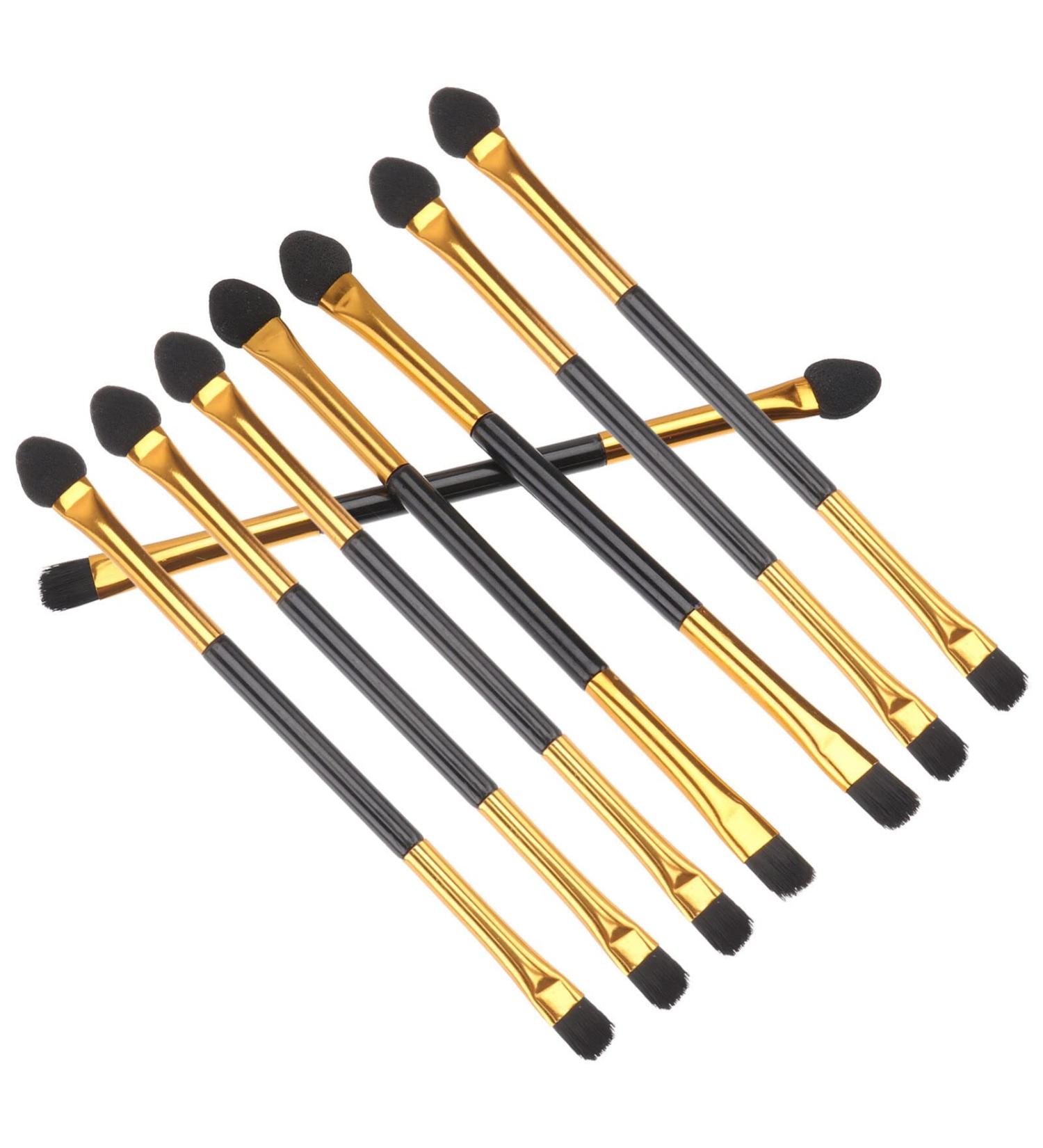 Frcolor 30-Part Double-Headed Eyeshadow Brush Set - Ultimate Eye Makeup Brushes for Home & Travel - Buy Online on GoSupps.com