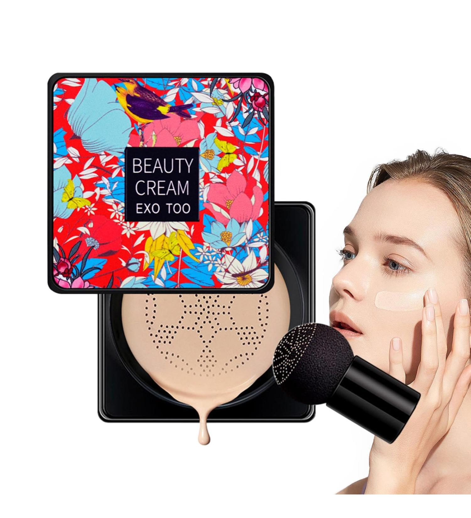  Ceolup CC Cream Mushroom Head Air Cushion - Liquid Foundation - Nude Makeup - Brightening Pigment - BB Cream Concealer - Long-lasting - Moisturizing - Oil-proof - Buy Online on GoSupps.com