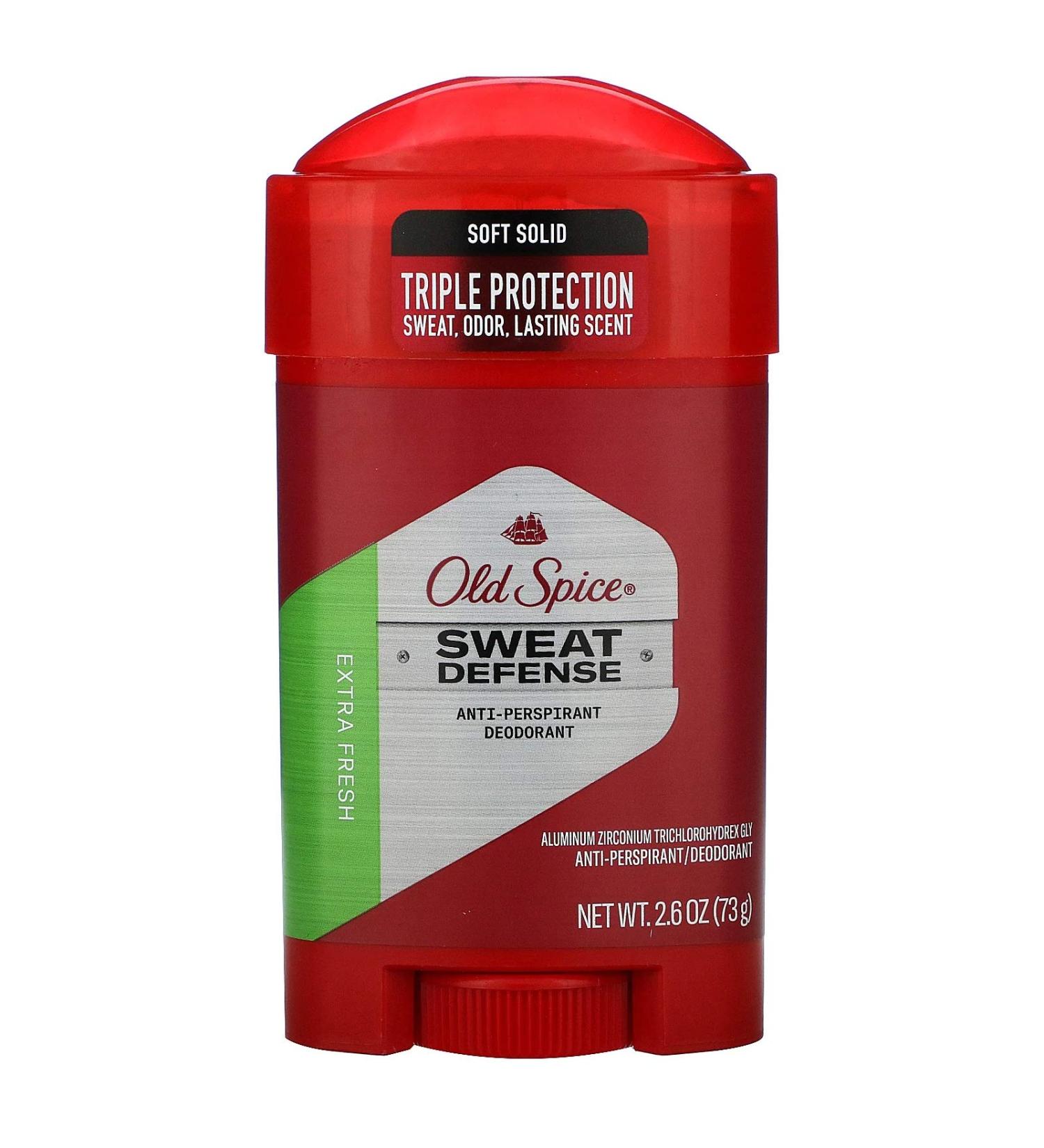 Old Spice Anti-Perspirant 2.6 Ounce Extra Fresh Soft Solid 2.6 Ounce (Pack of 6)