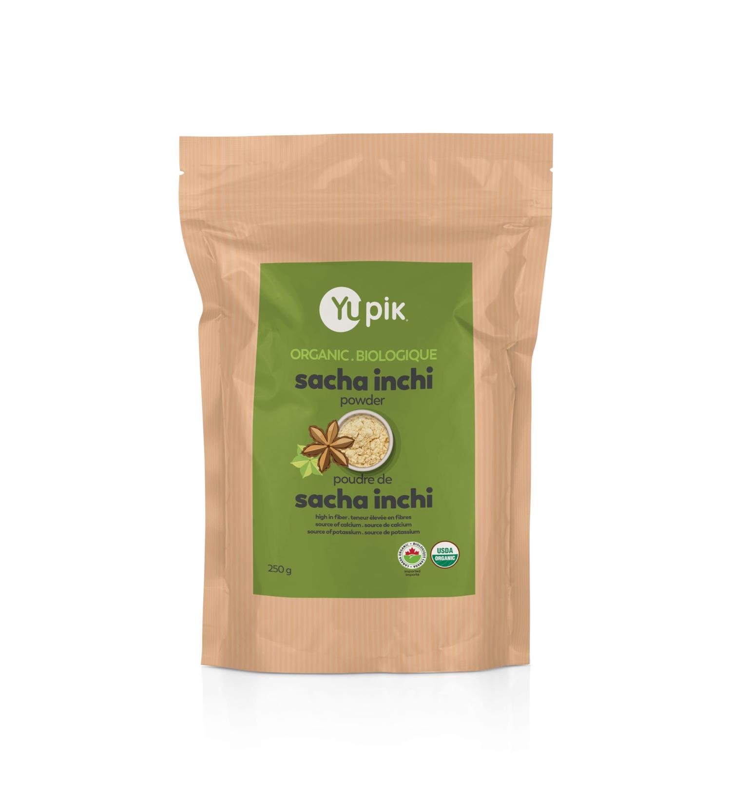 Yupik Organic Sacha Inchi Powder Non-GMO Vegan Protein Powder 250 Gram 250 g (Pack of 6) - Buy Online on GoSupps.com